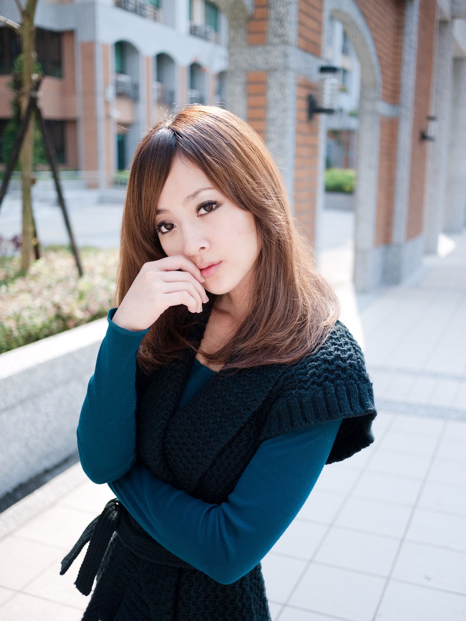 张凯洁/果子MM《水博館外拍》-图3