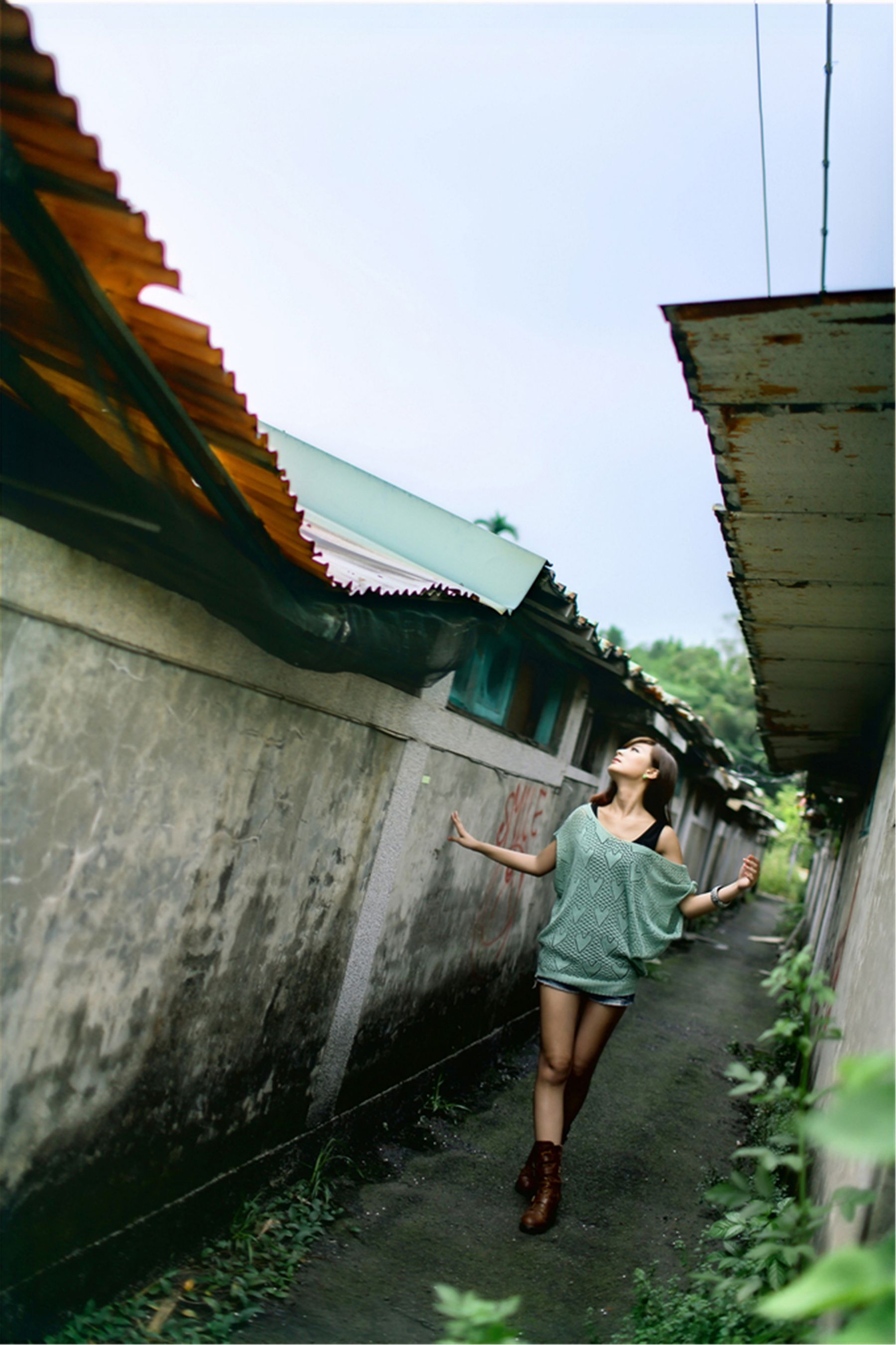 小猪Patty/杨宜轩《居安新村外拍》-图16