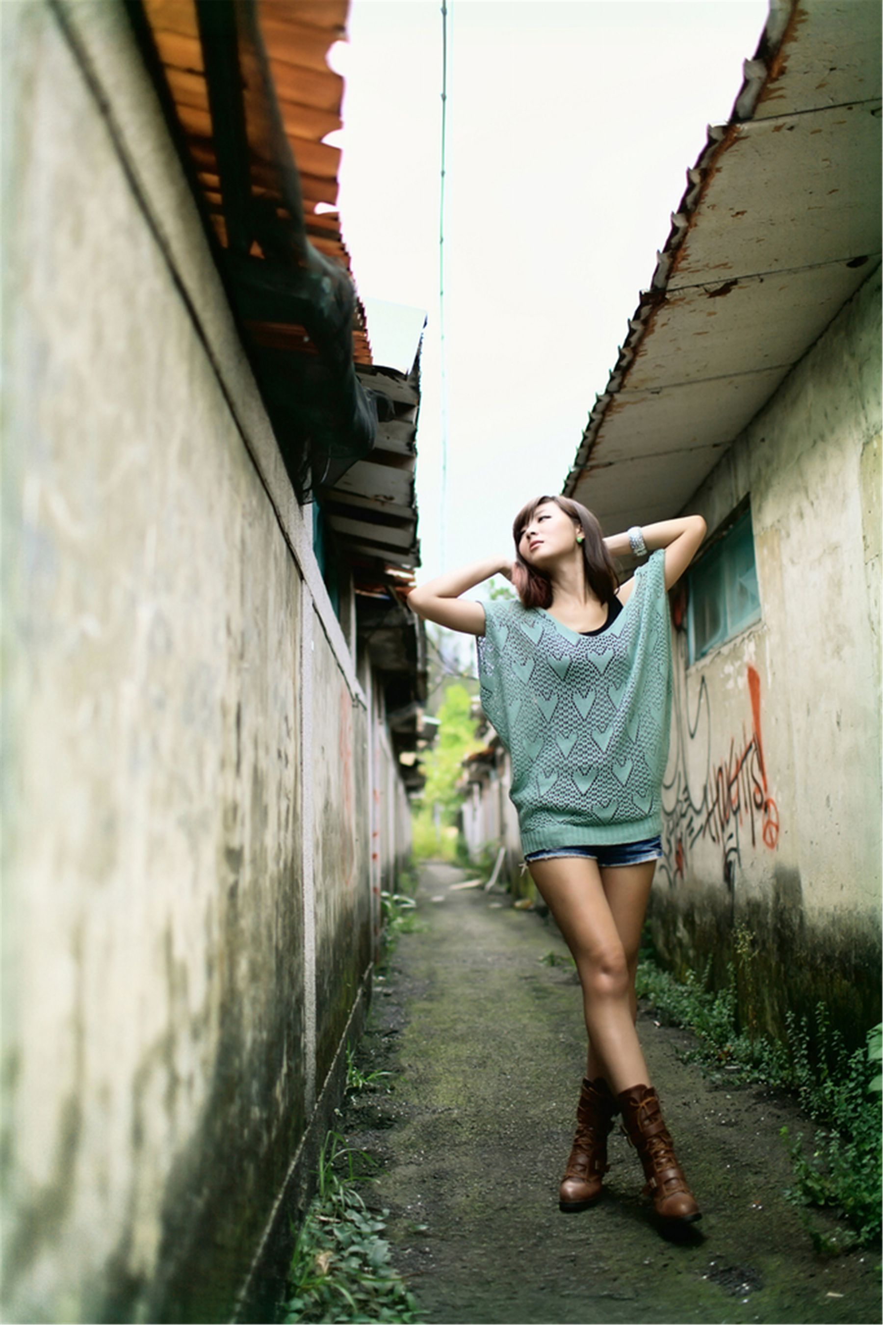 小猪Patty/杨宜轩《居安新村外拍》-图18