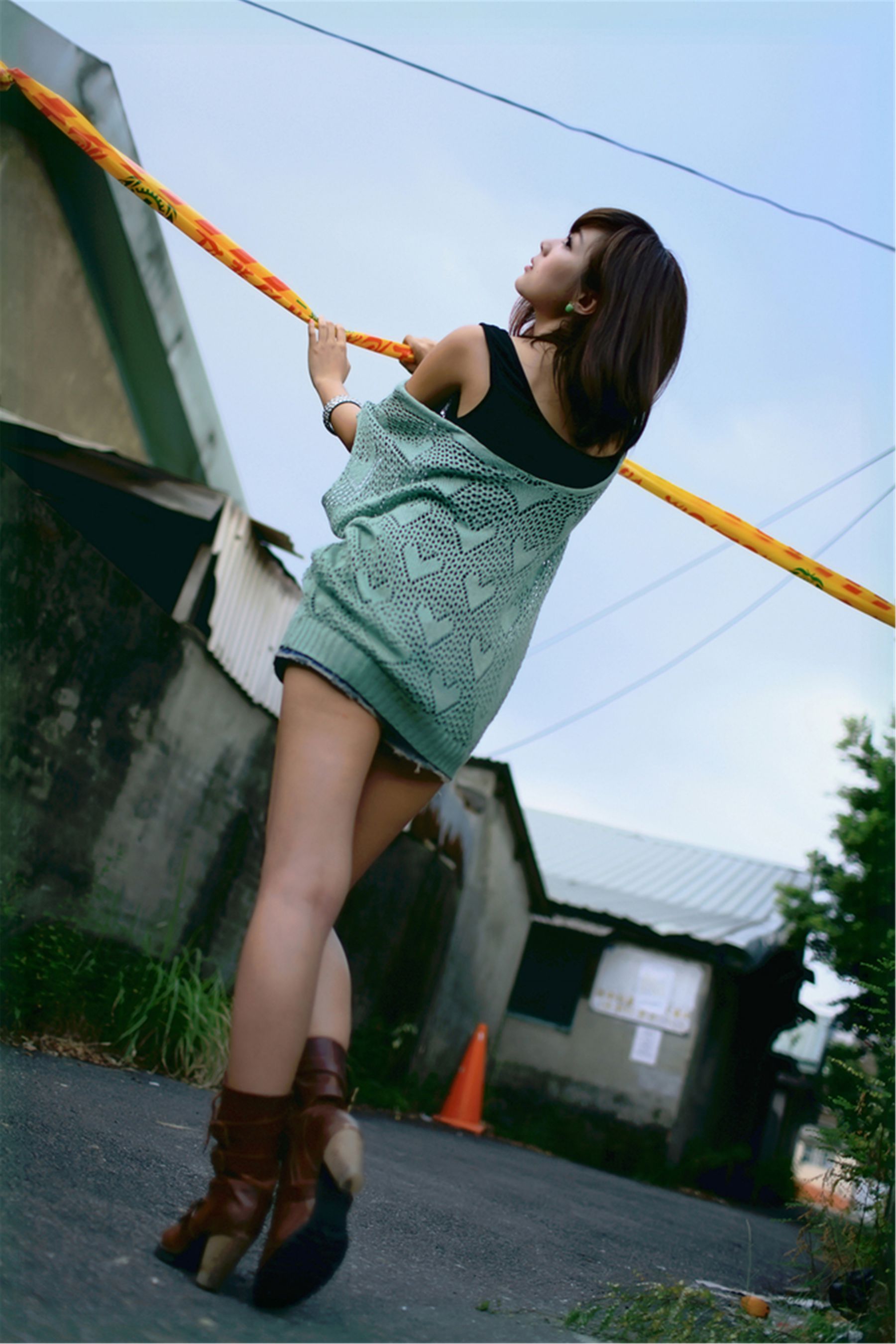 小猪Patty/杨宜轩《居安新村外拍》-图21