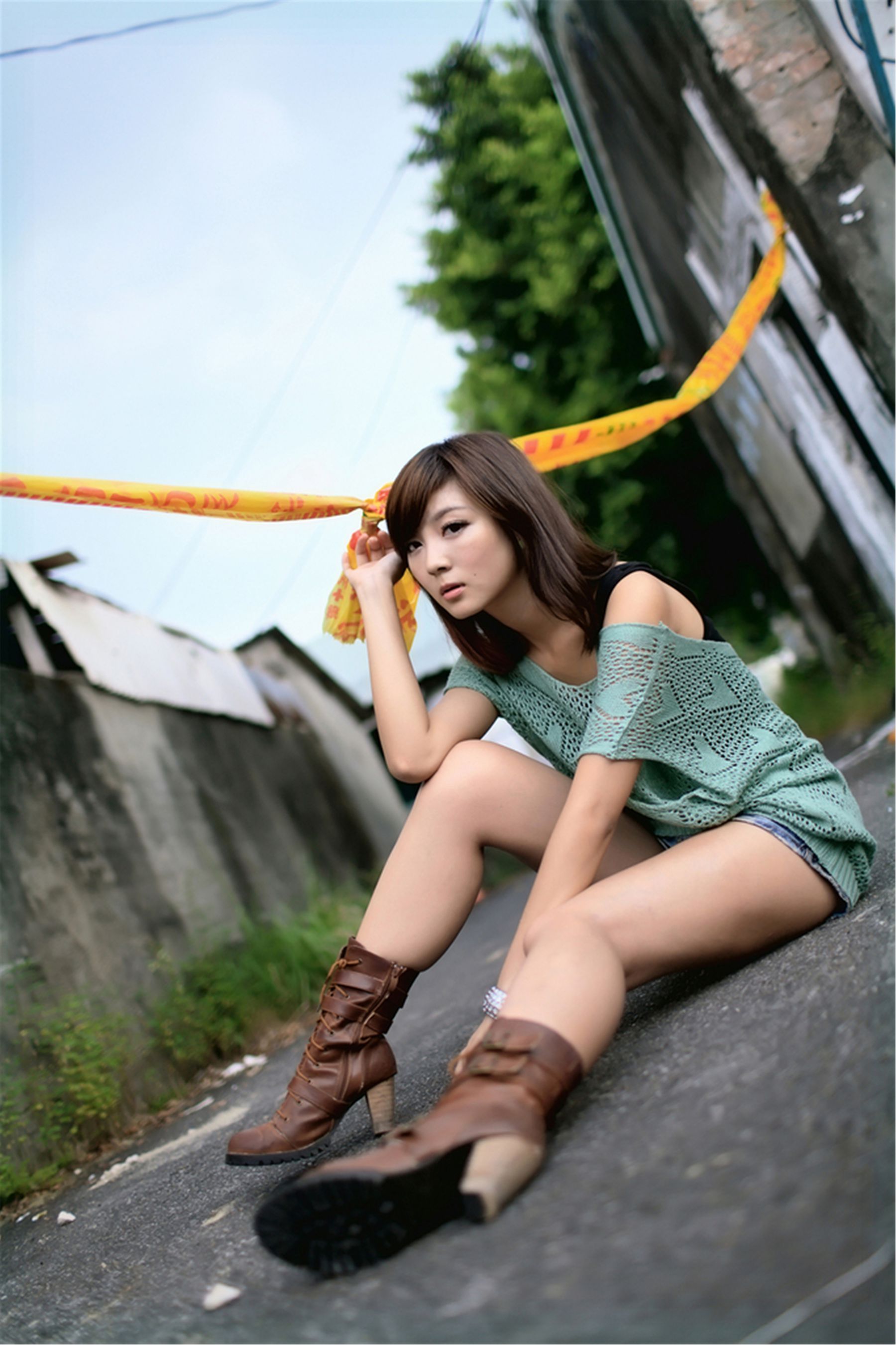 小猪Patty/杨宜轩《居安新村外拍》-图23