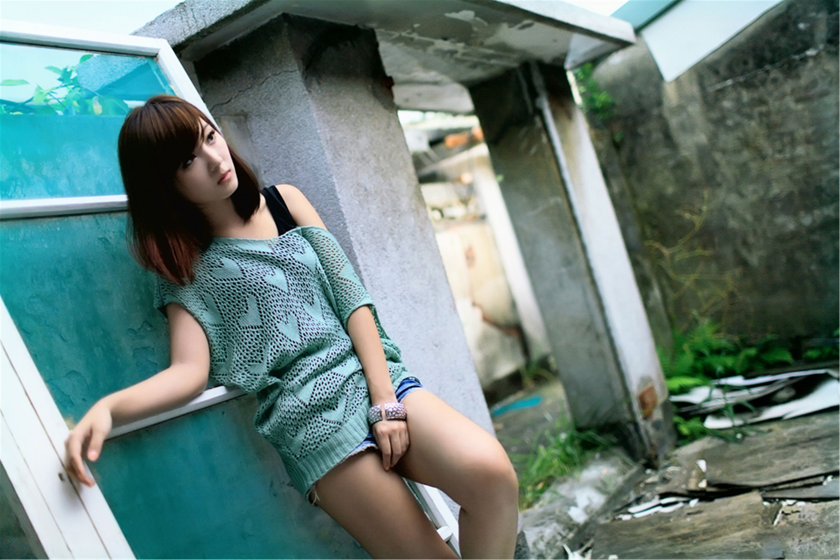 小猪Patty/杨宜轩《居安新村外拍》-图25