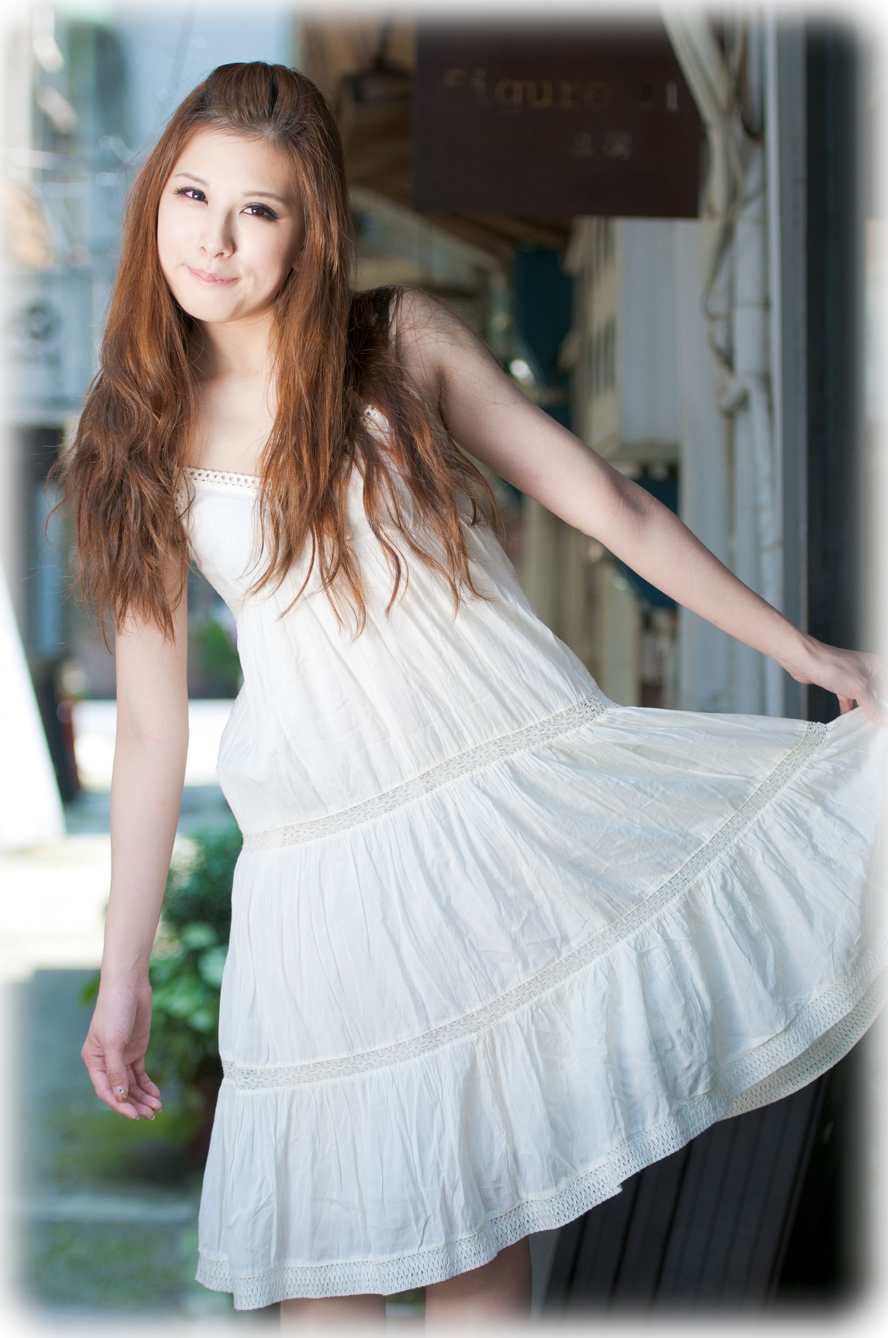 台湾美女小米Kate su《甜美长裙系列外拍》-图26