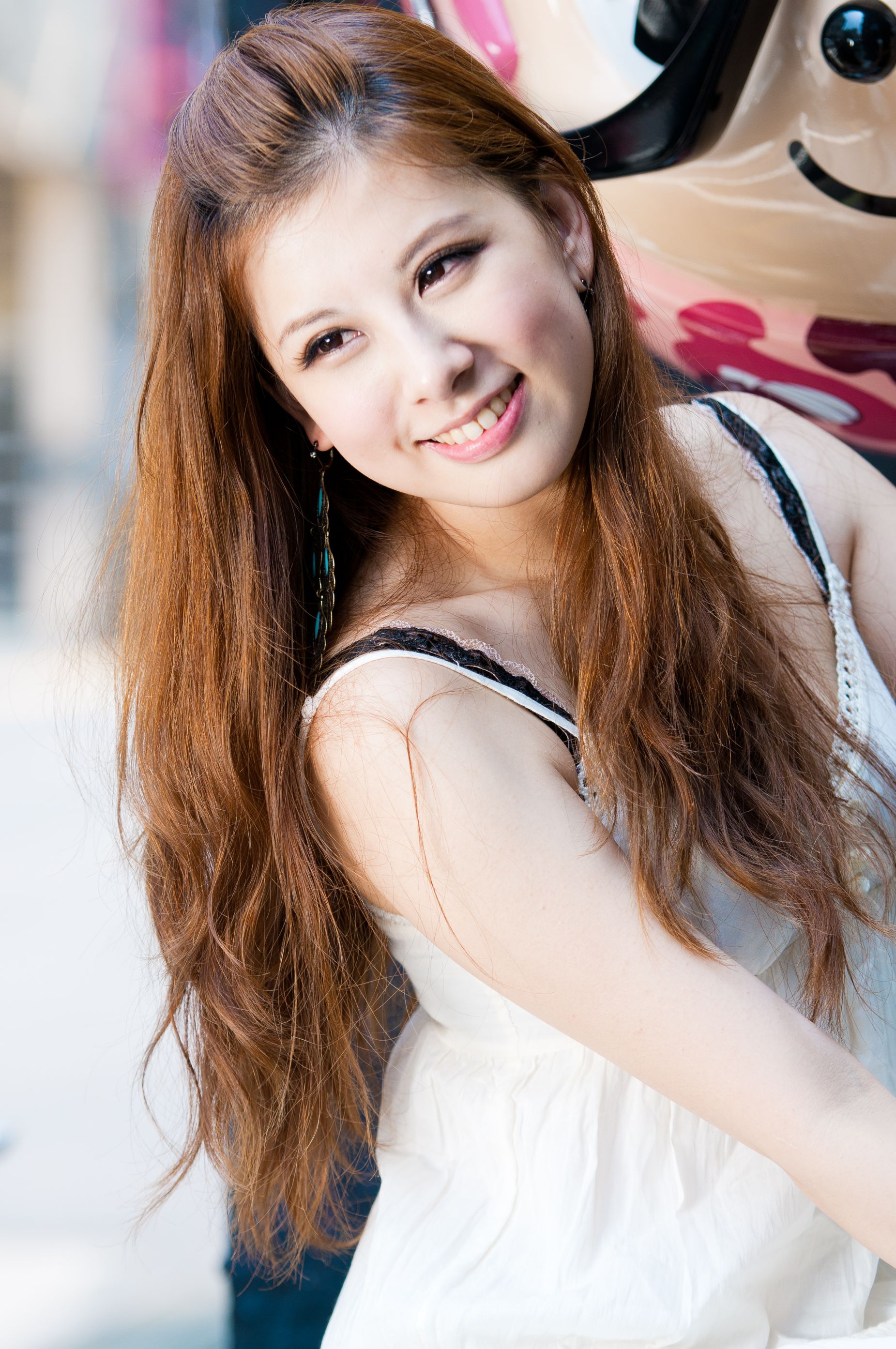 台湾美女小米Kate su《甜美长裙系列外拍》-图38