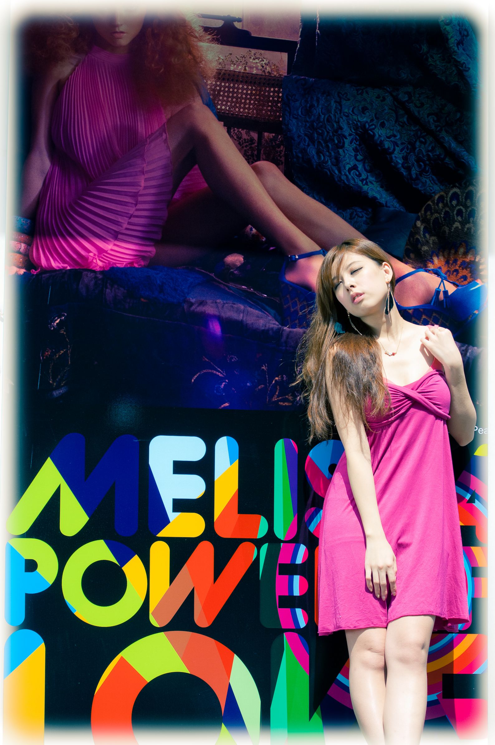 台湾美女小米Kate su《甜美长裙系列外拍》-图8