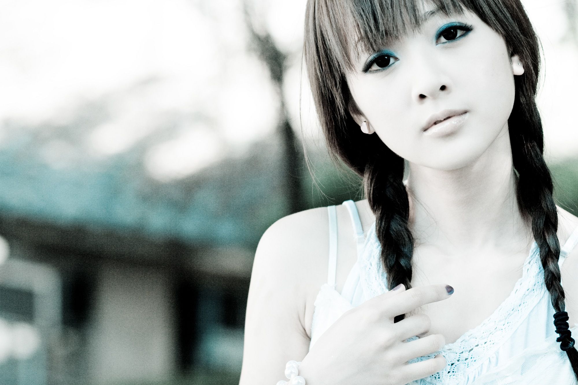 张允霏/果子MM《台大外拍》第3部-图2