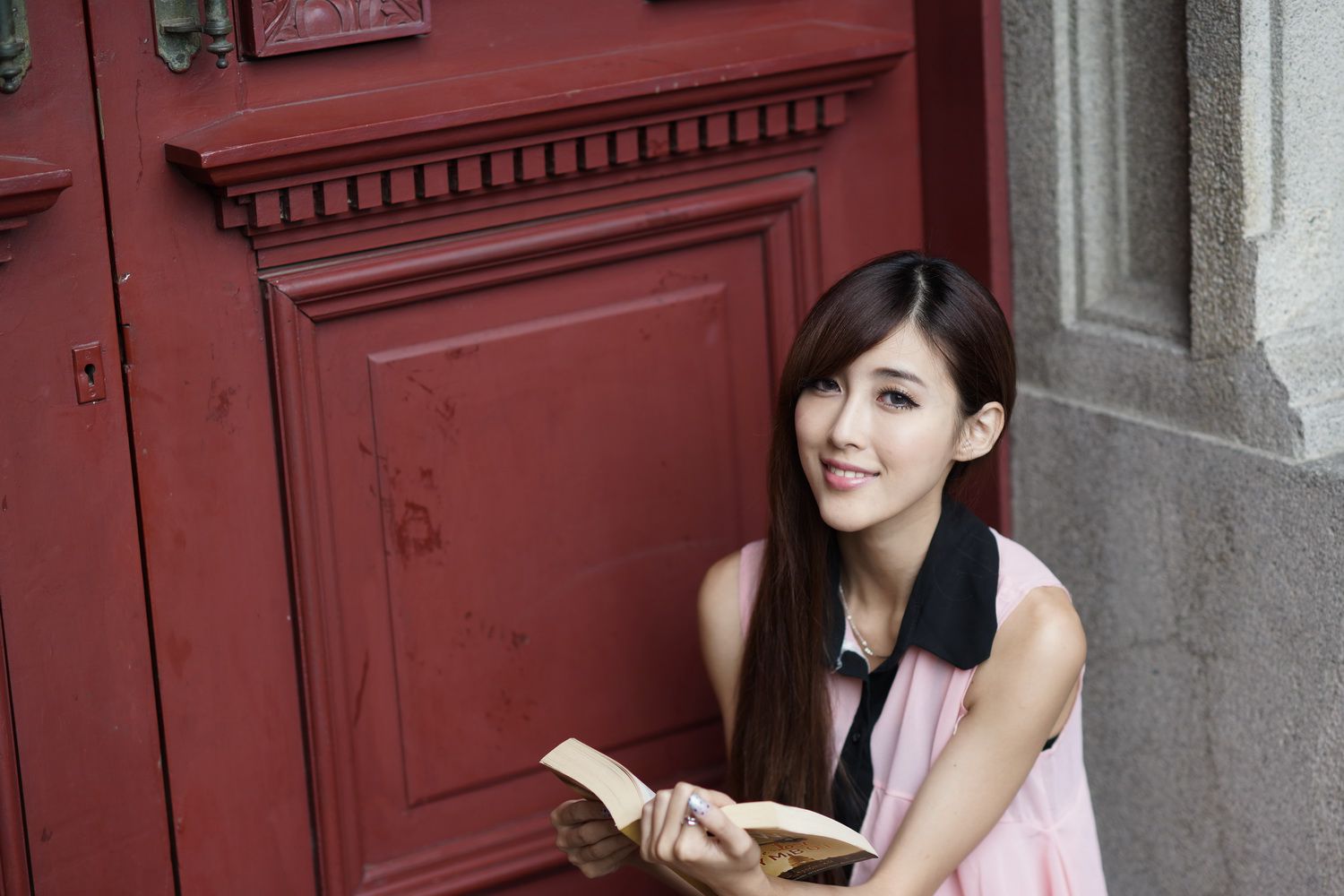 Kila晶晶/金允乔《校园美拍系列图片》写真合集-图31