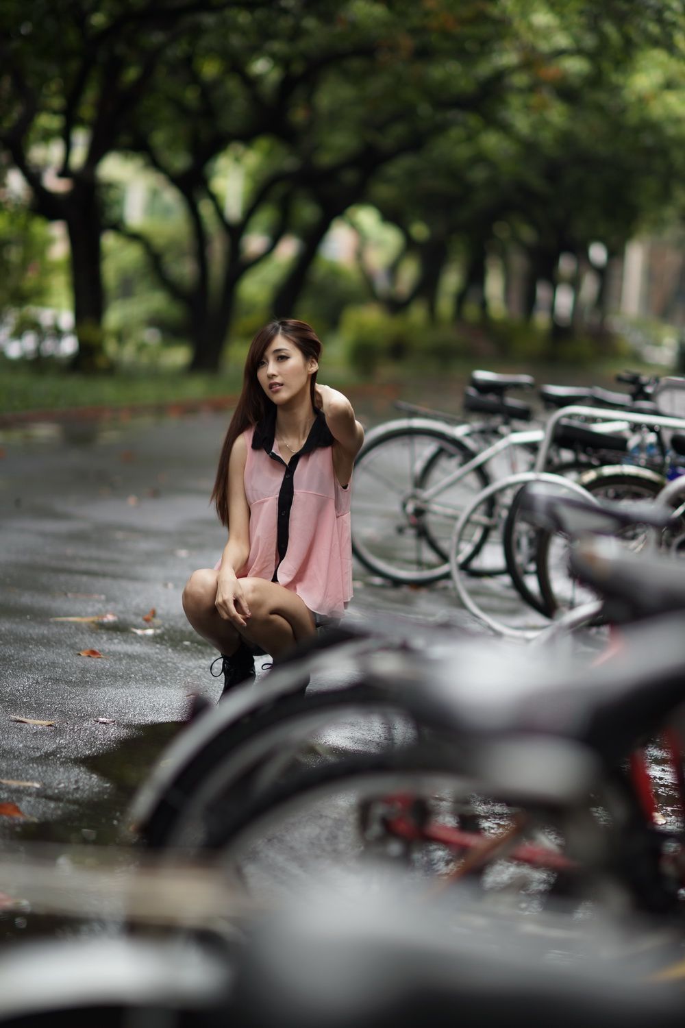 Kila晶晶/金允乔《校园美拍系列图片》写真合集-图45