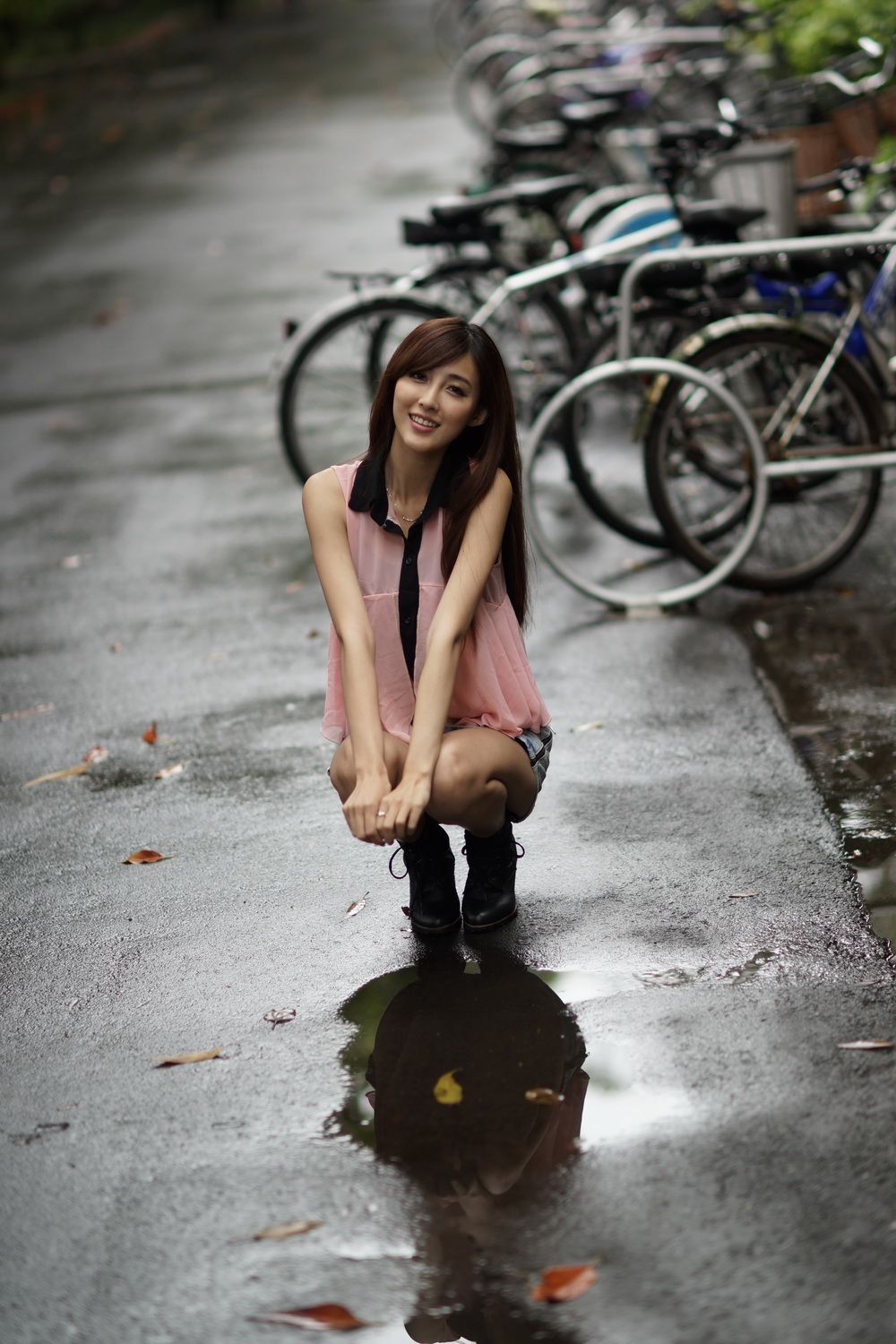 Kila晶晶/金允乔《校园美拍系列图片》写真合集-图46