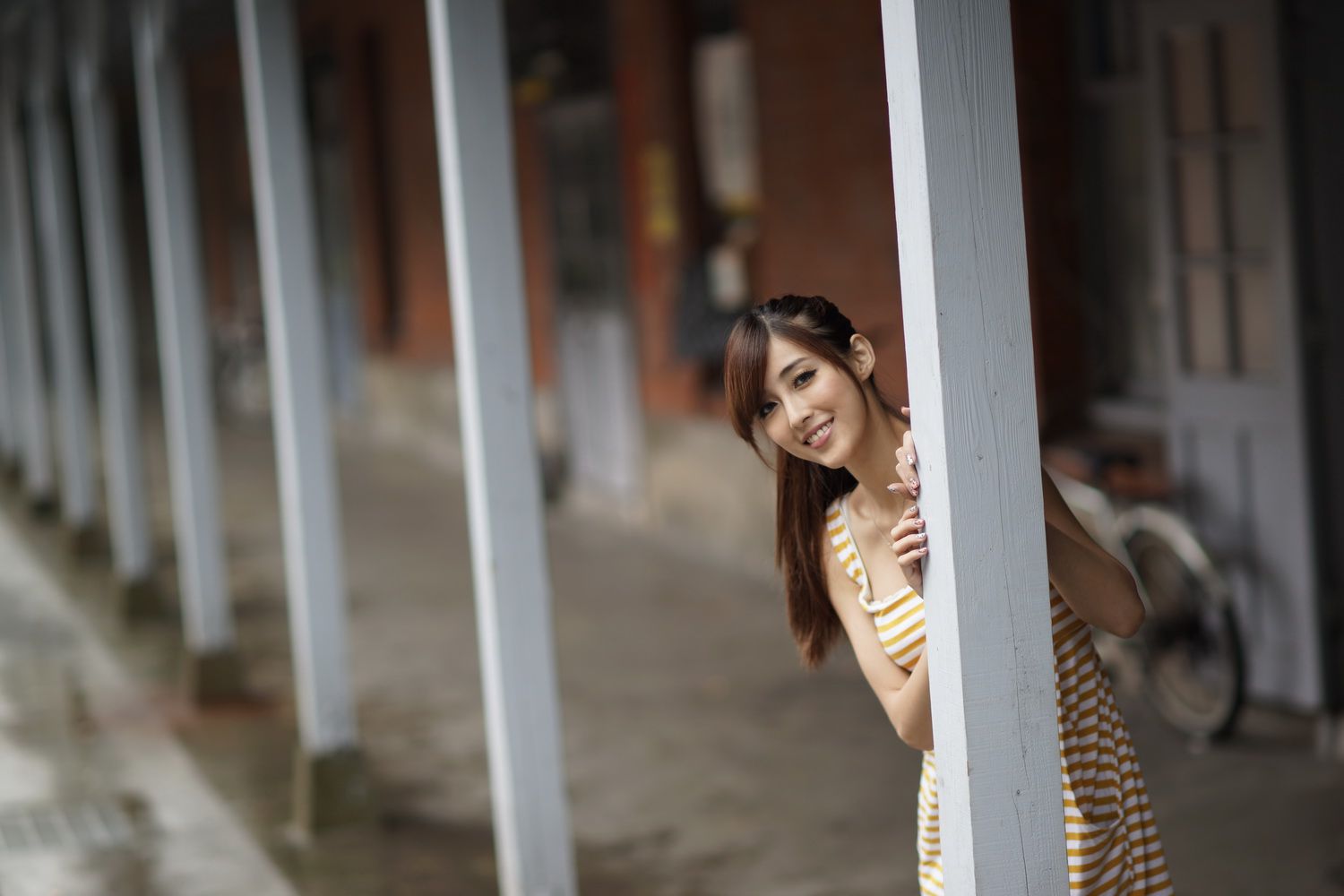 Kila晶晶/金允乔《校园美拍系列图片》写真合集-图48