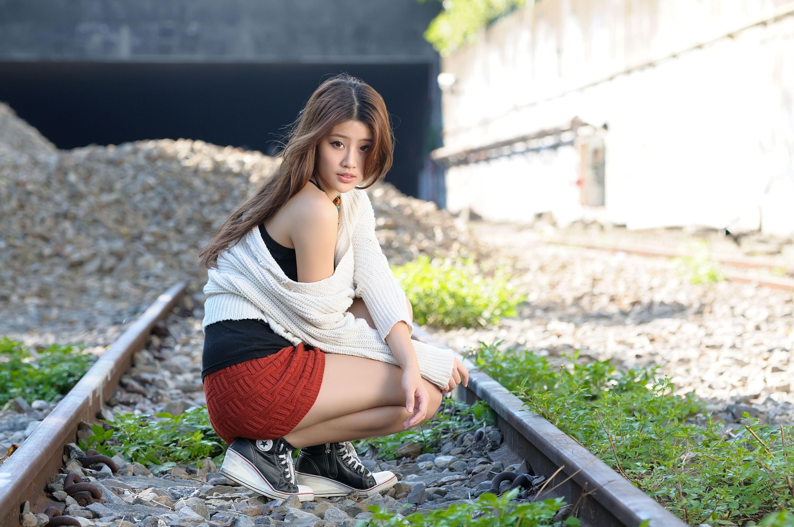 林真亦Yuna《小清新甜美外拍图片》写真合集-图10