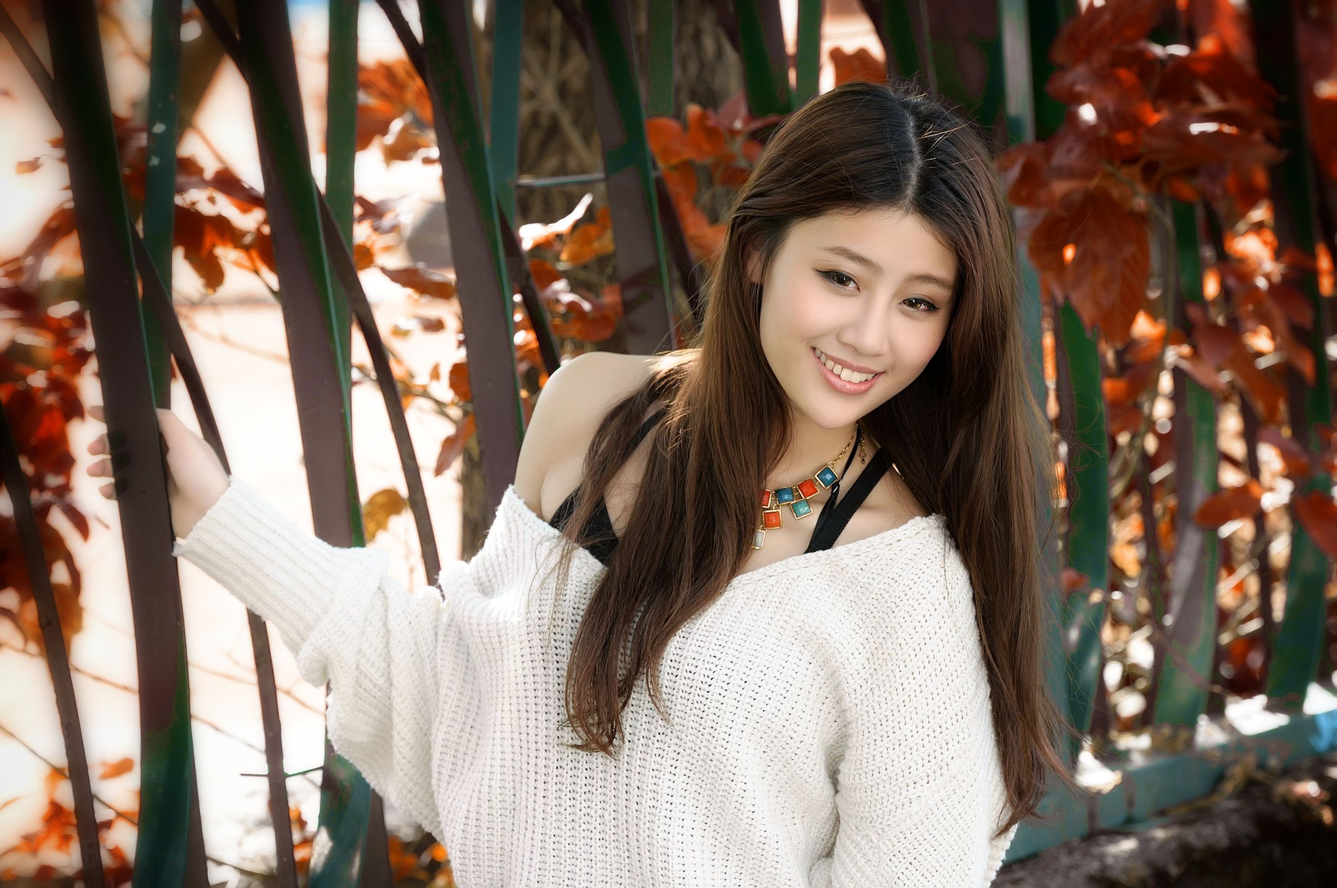 林真亦Yuna《小清新甜美外拍图片》写真合集-图1