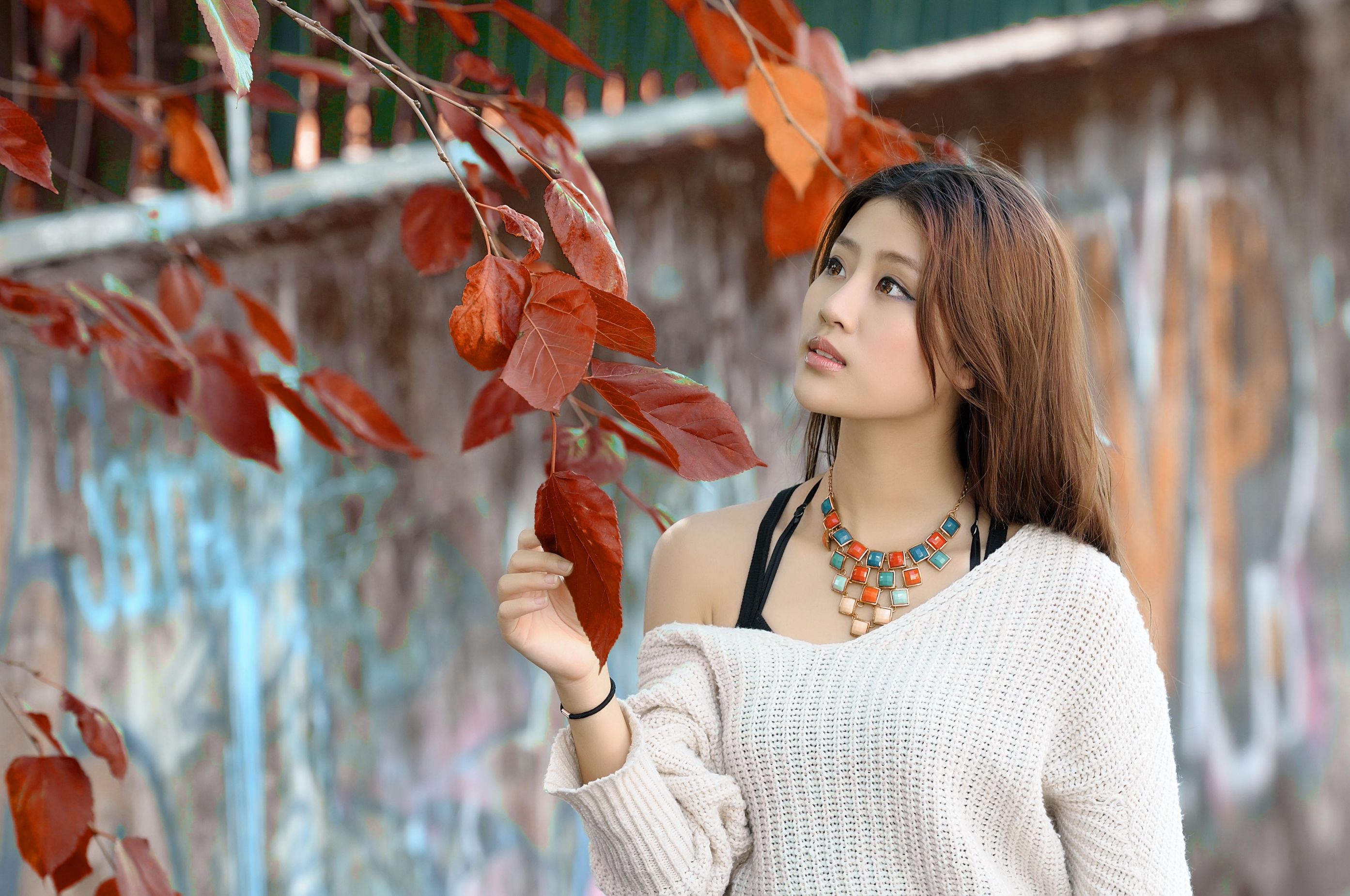 林真亦Yuna《小清新甜美外拍图片》写真合集-图21