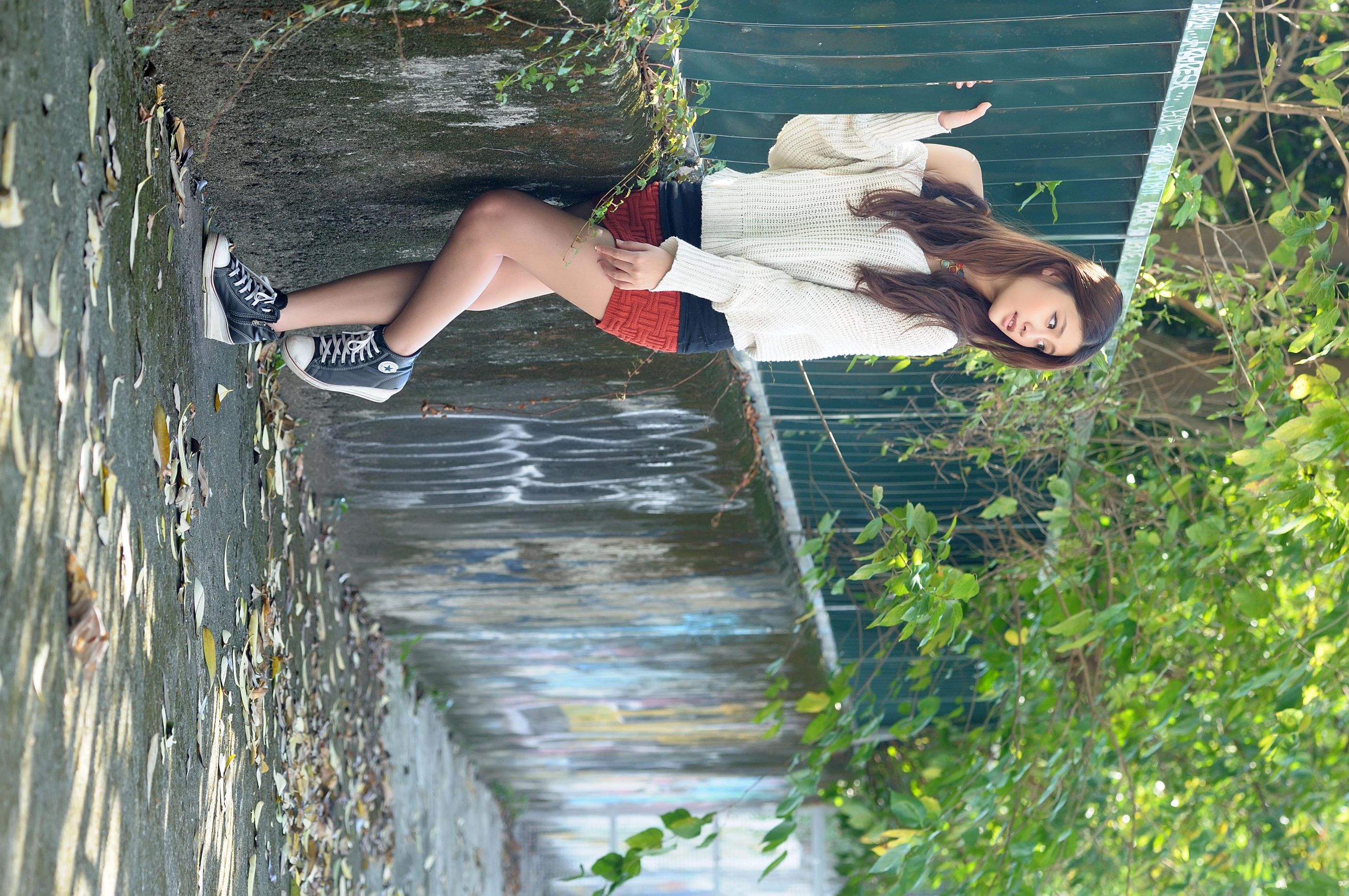 林真亦Yuna《小清新甜美外拍图片》写真合集-图22