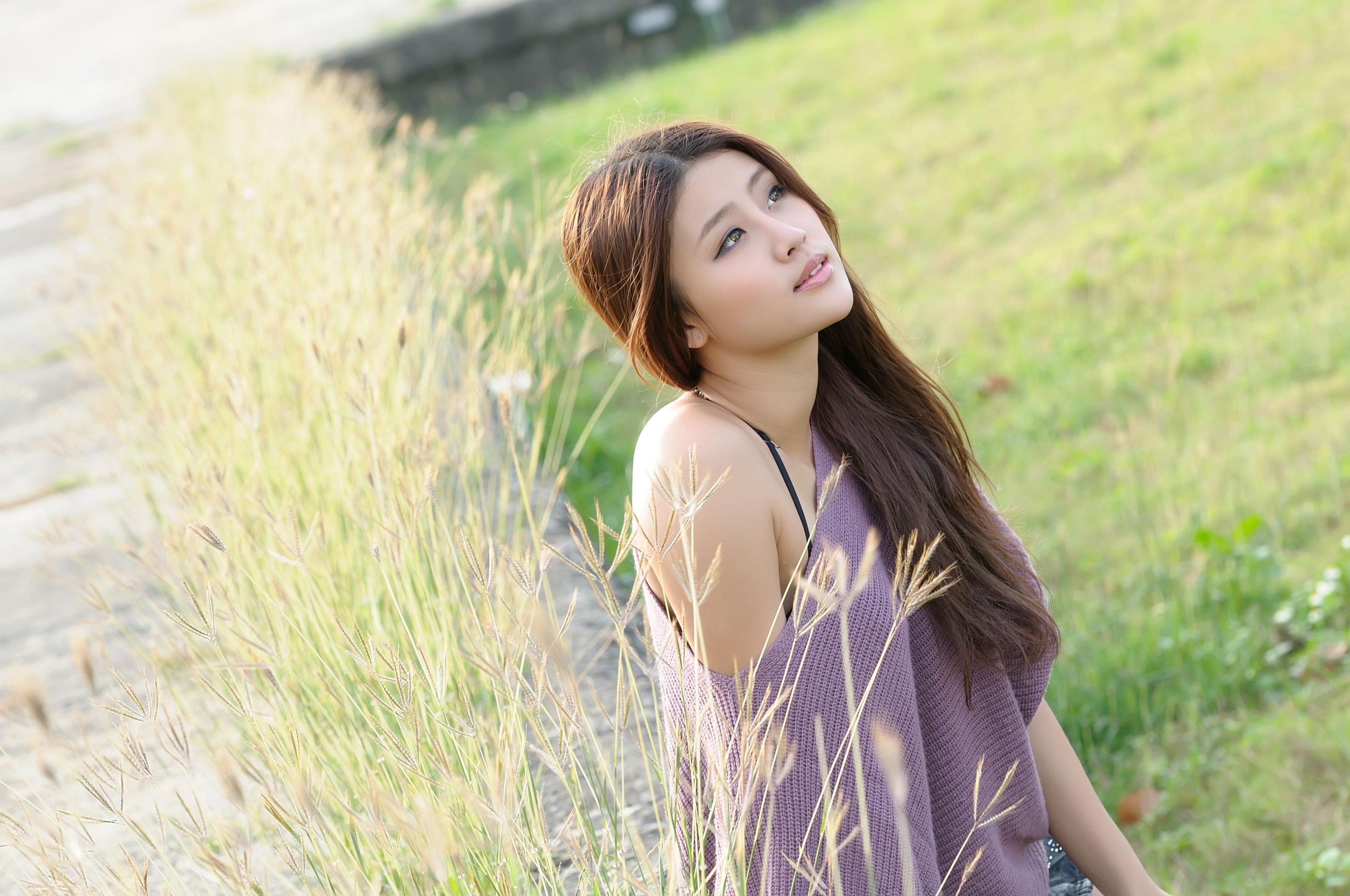 林真亦Yuna《小清新甜美外拍图片》写真合集-图26