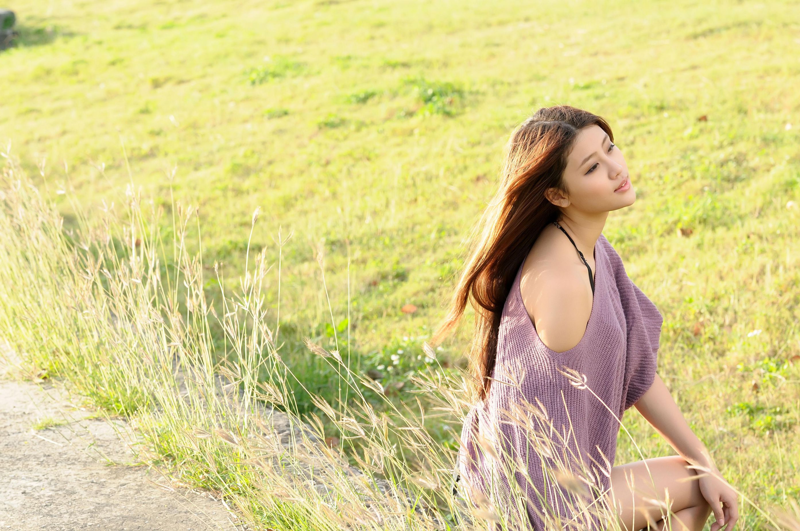 林真亦Yuna《小清新甜美外拍图片》写真合集-图29