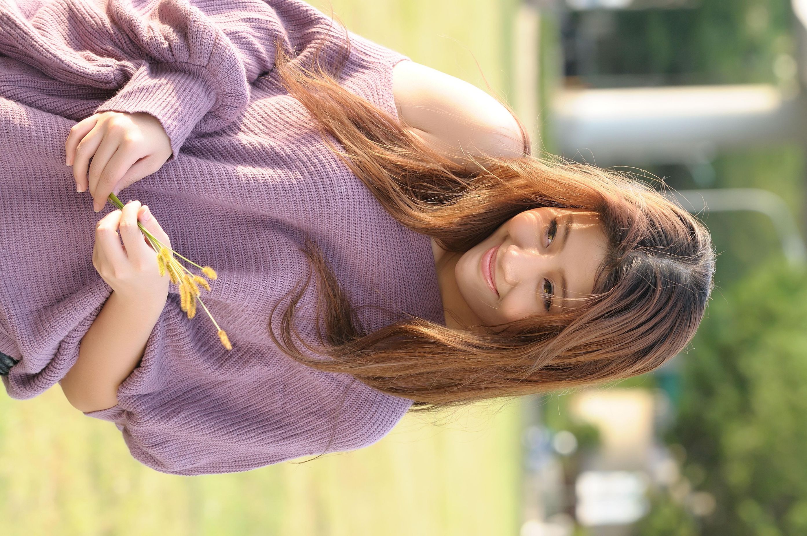 林真亦Yuna《小清新甜美外拍图片》写真合集-图39