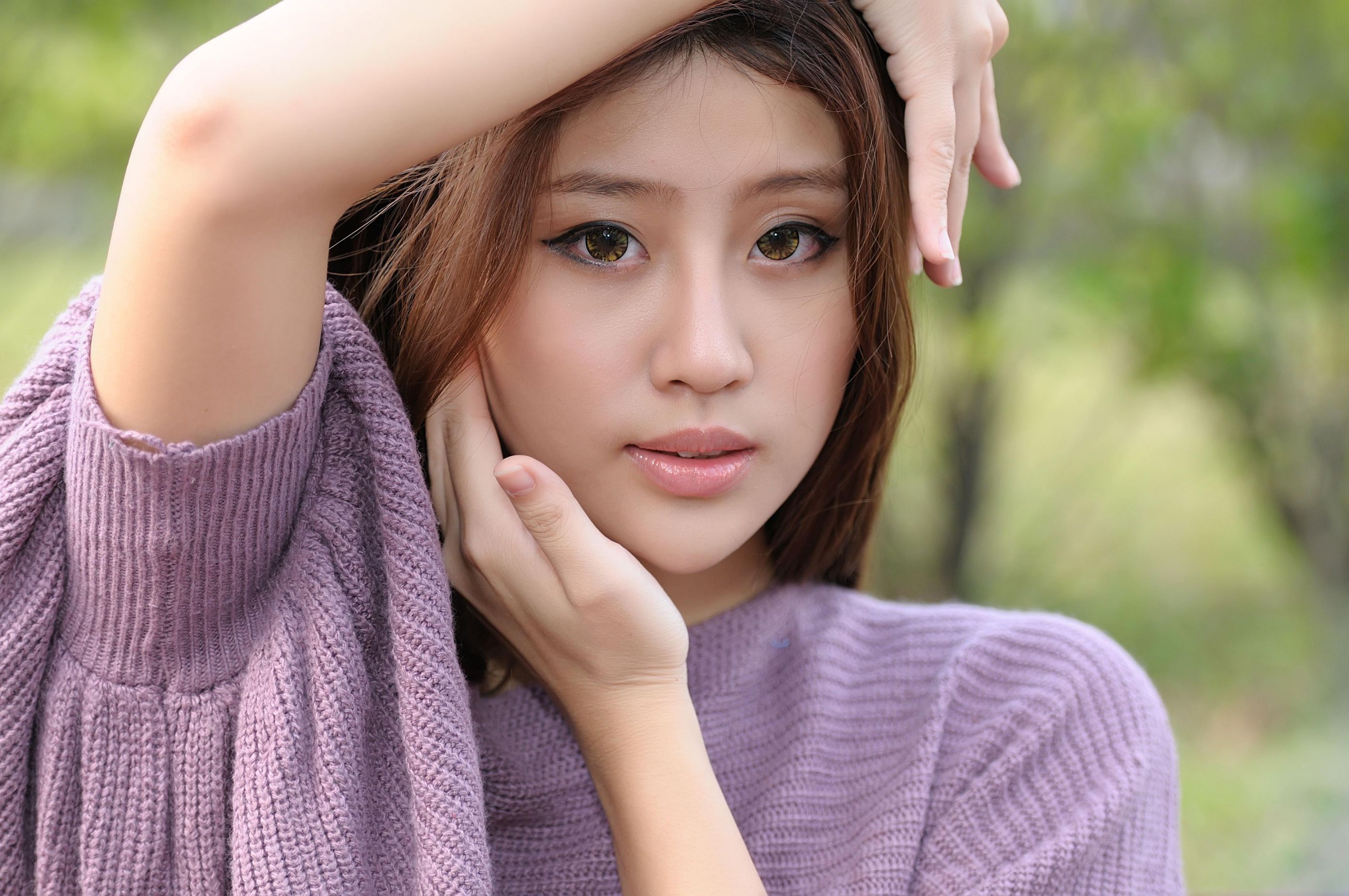 林真亦Yuna《小清新甜美外拍图片》写真合集-图41