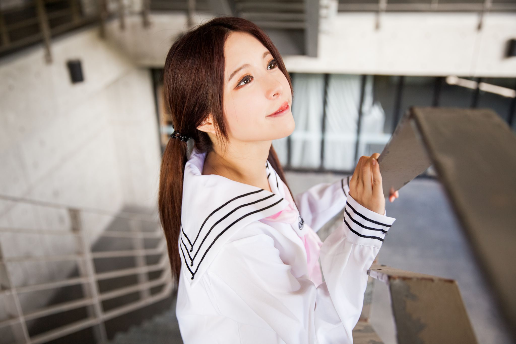 台湾美女张齐郡JULIE《长筒袜校服少女》-图19