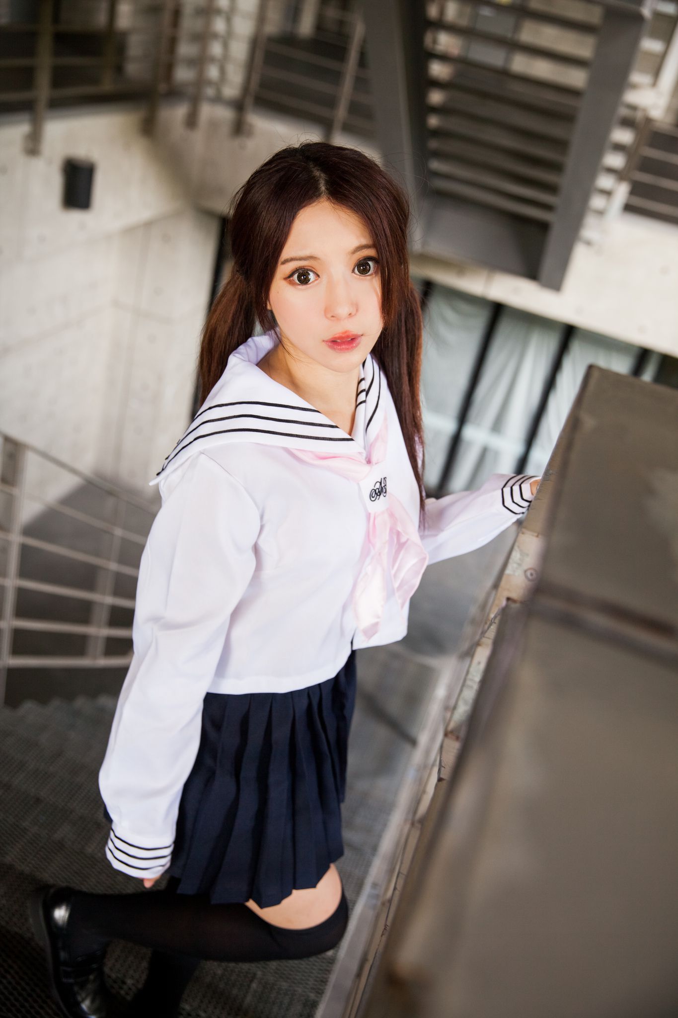 台湾美女张齐郡JULIE《长筒袜校服少女》-图21