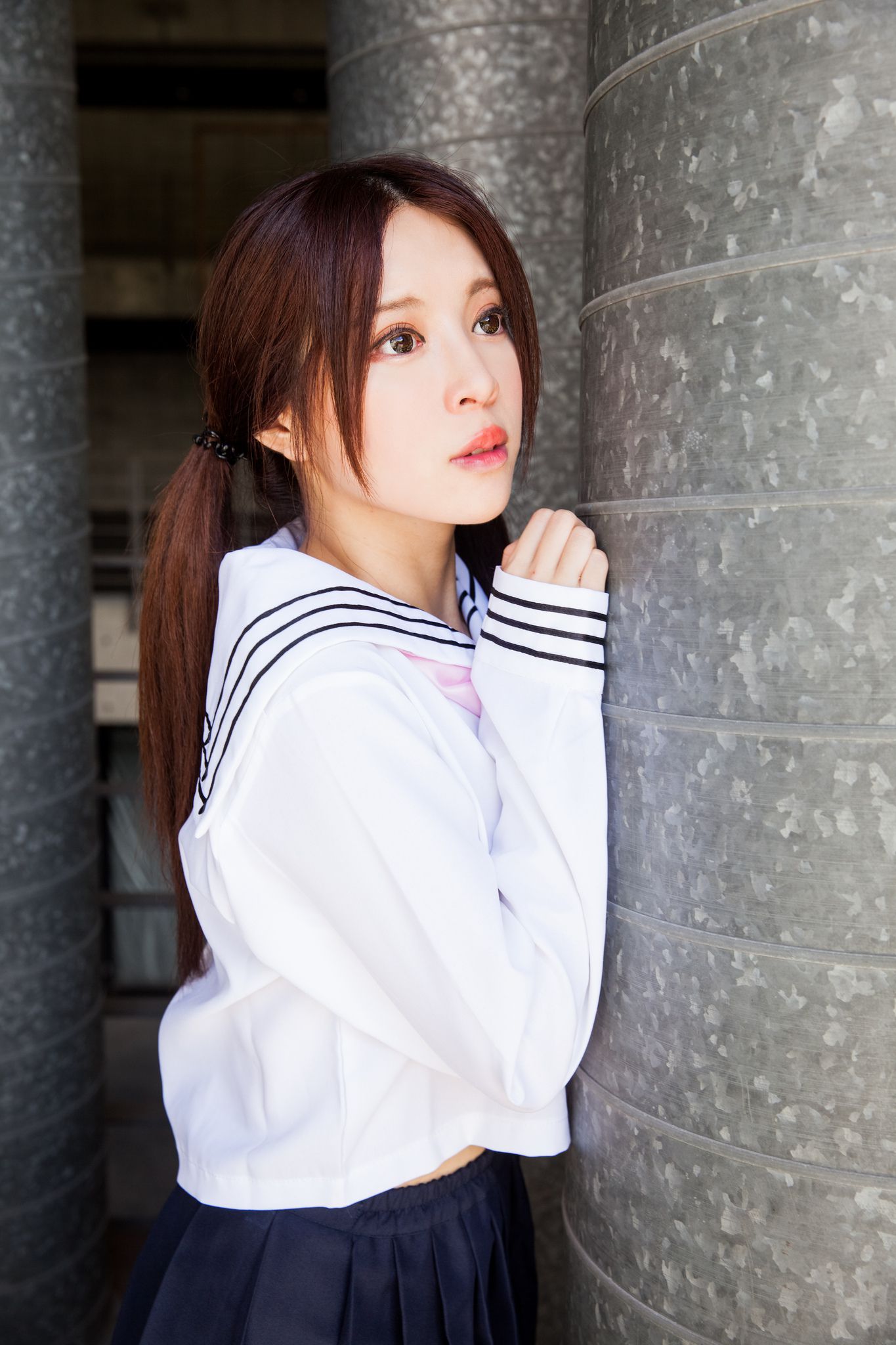 台湾美女张齐郡JULIE《长筒袜校服少女》-图27