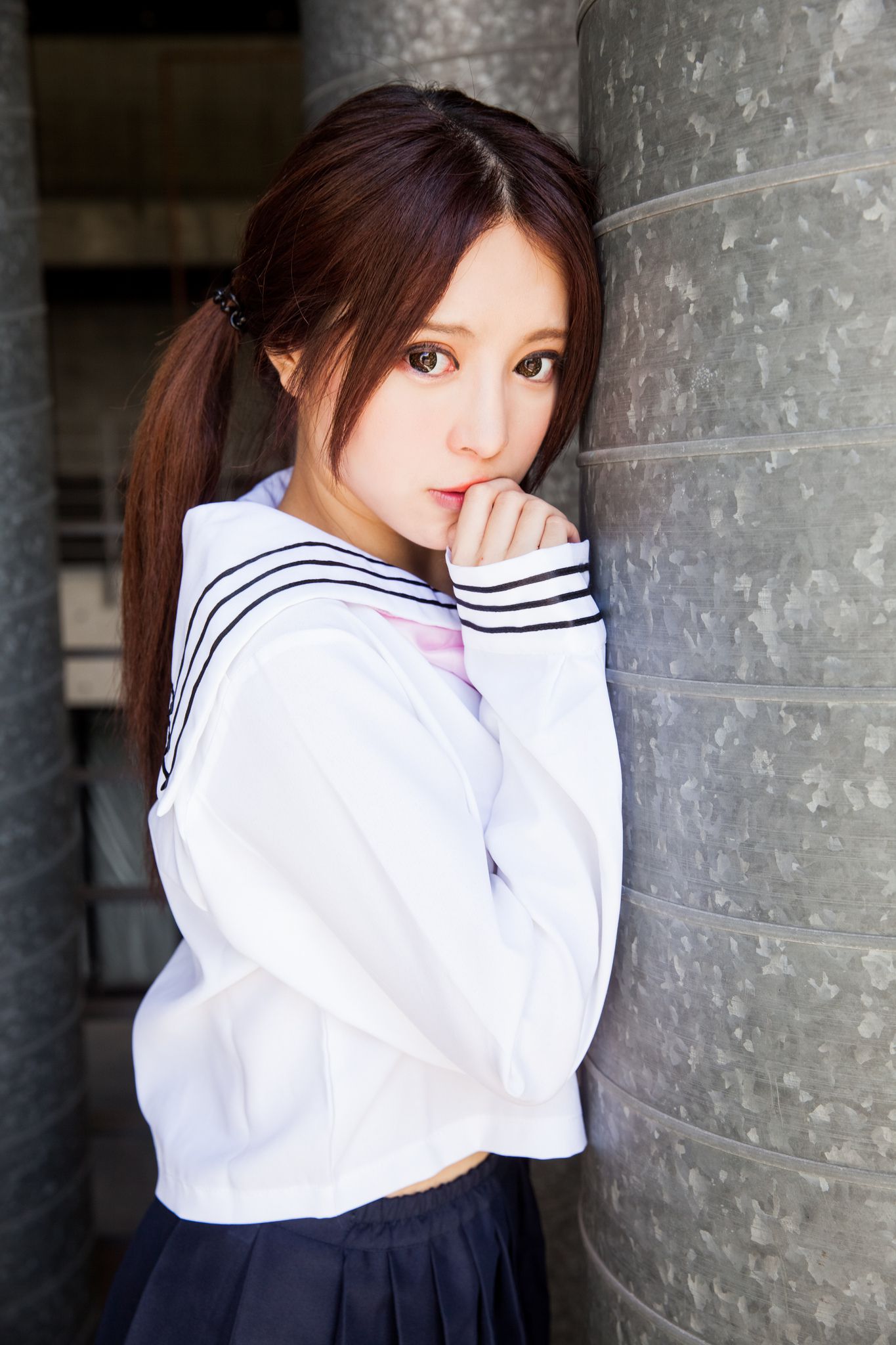 台湾美女张齐郡JULIE《长筒袜校服少女》-图28