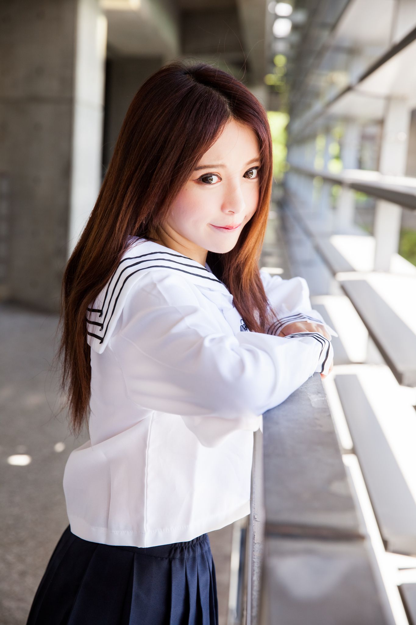 台湾美女张齐郡JULIE《长筒袜校服少女》-图72