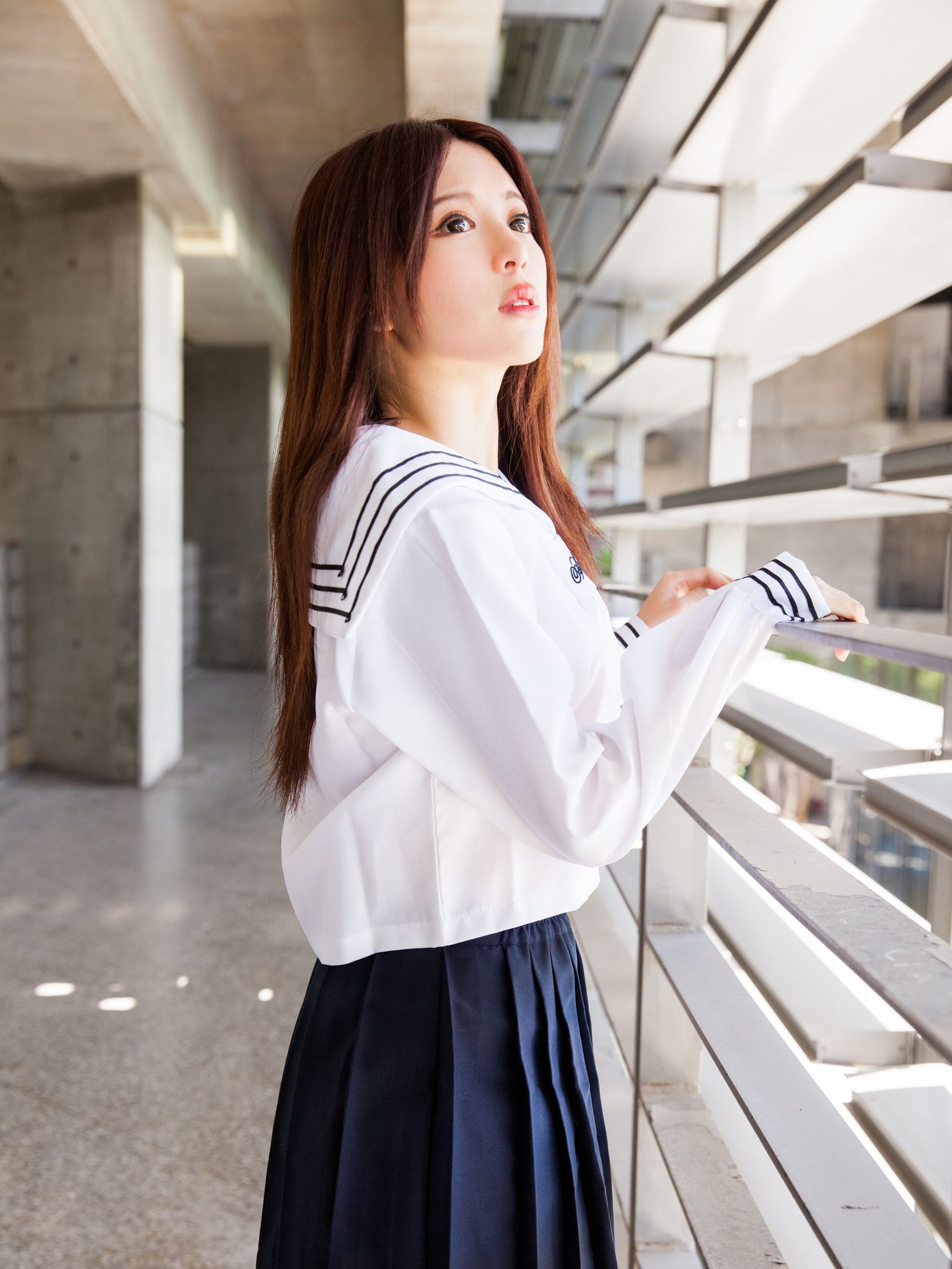 台湾美女张齐郡JULIE《长筒袜校服少女》-图77