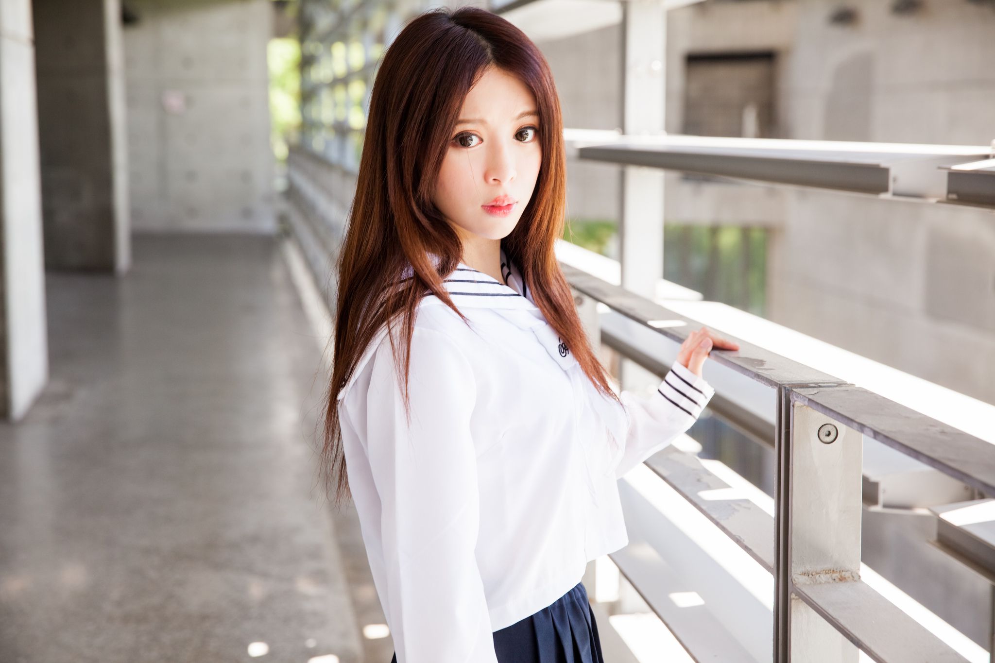 台湾美女张齐郡JULIE《长筒袜校服少女》-图79