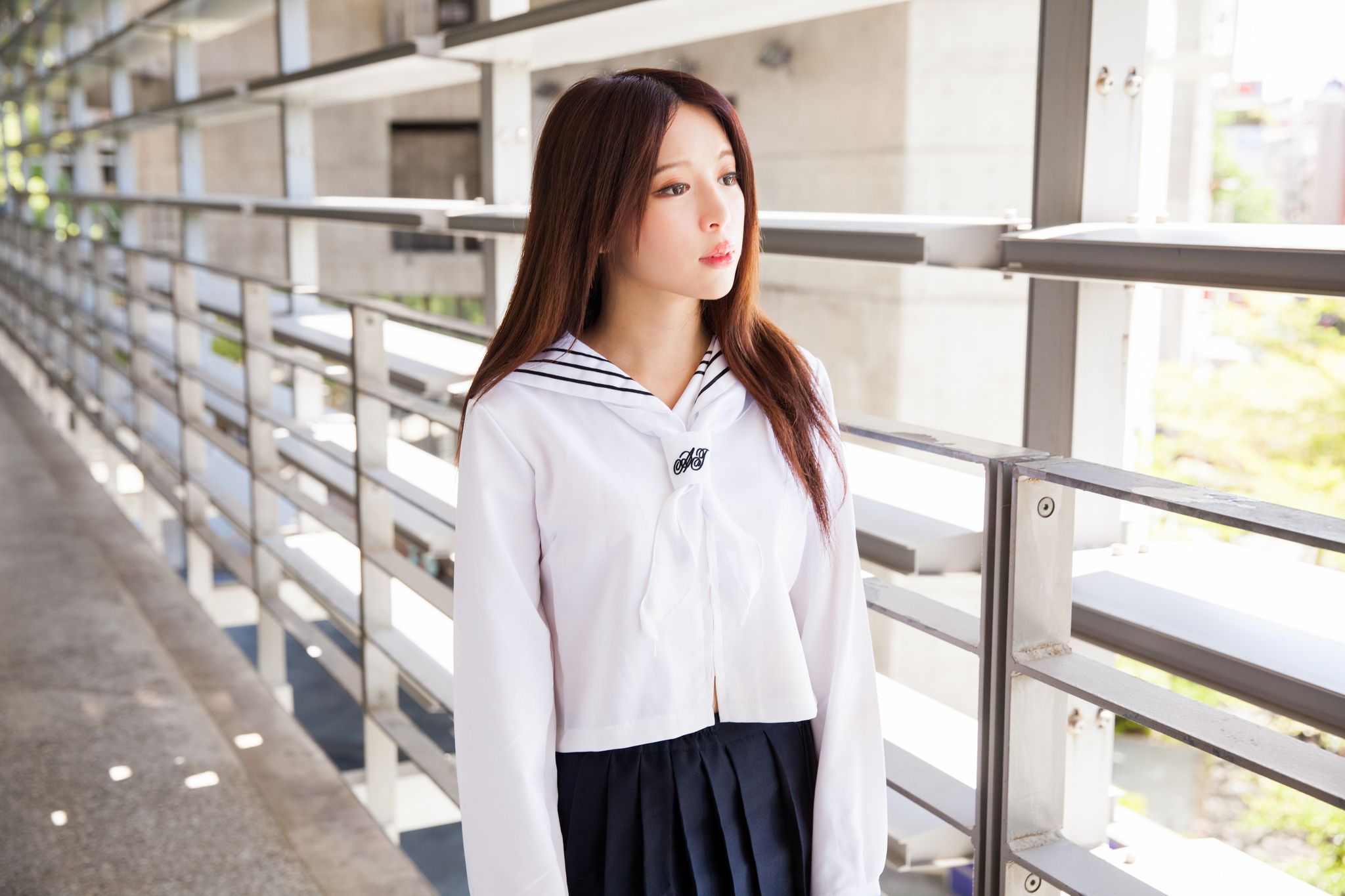 台湾美女张齐郡JULIE《长筒袜校服少女》-图83