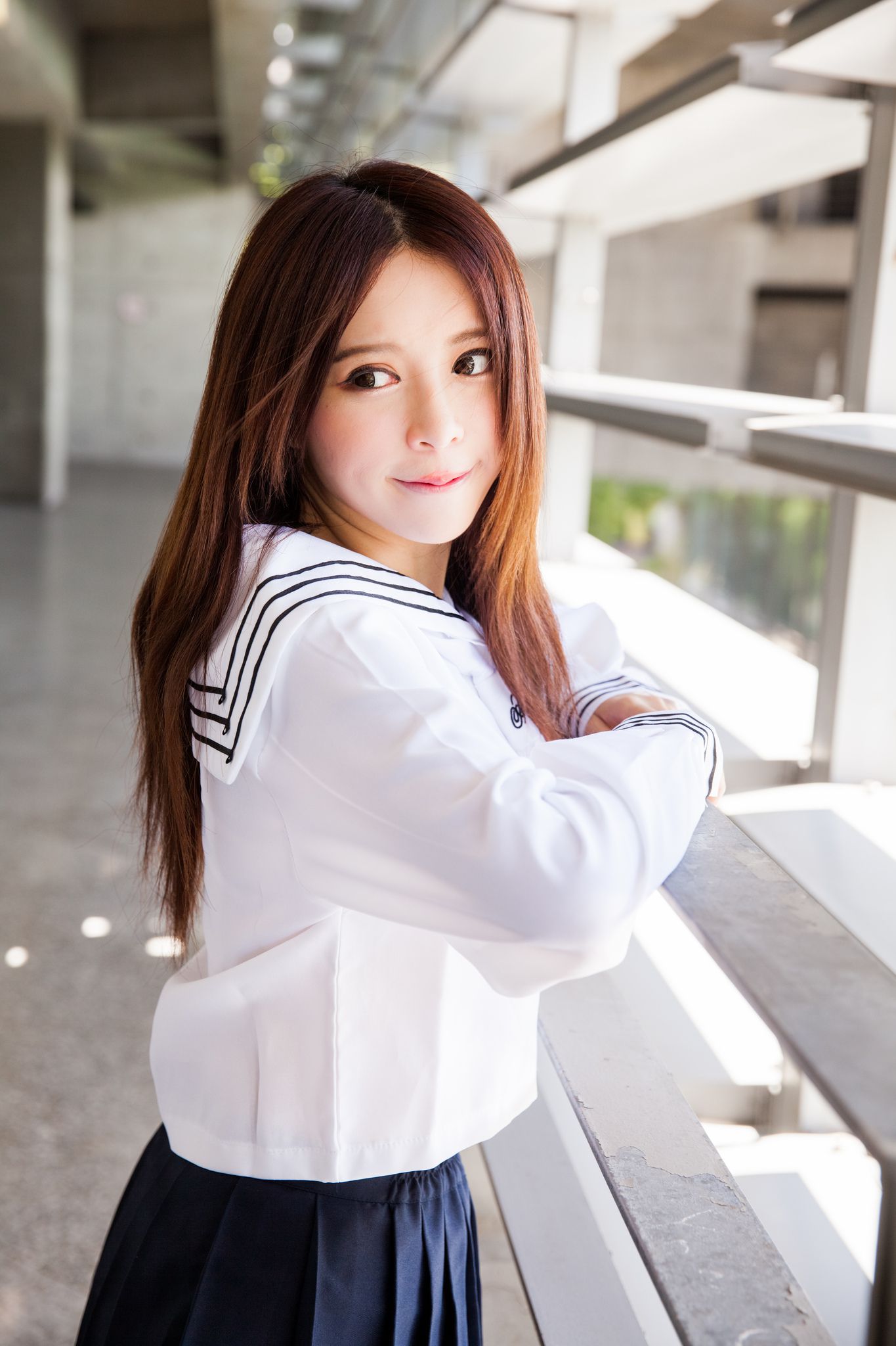 台湾美女张齐郡JULIE《长筒袜校服少女》-图90