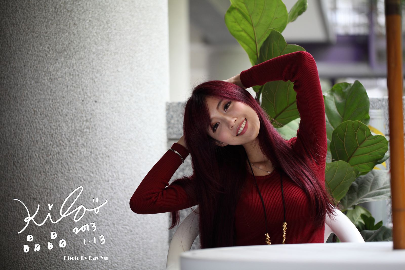 金允乔/Kila晶晶《黑丝套裙街拍》-图21