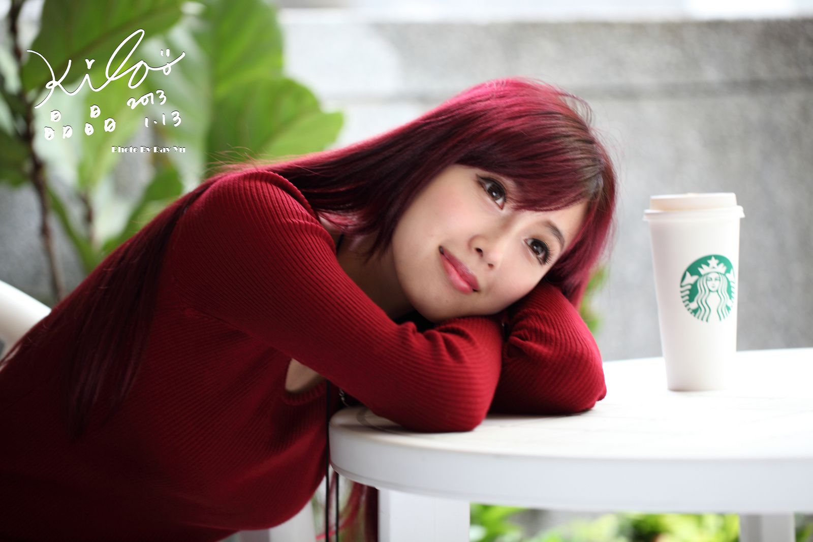 金允乔/Kila晶晶《黑丝套裙街拍》-图28