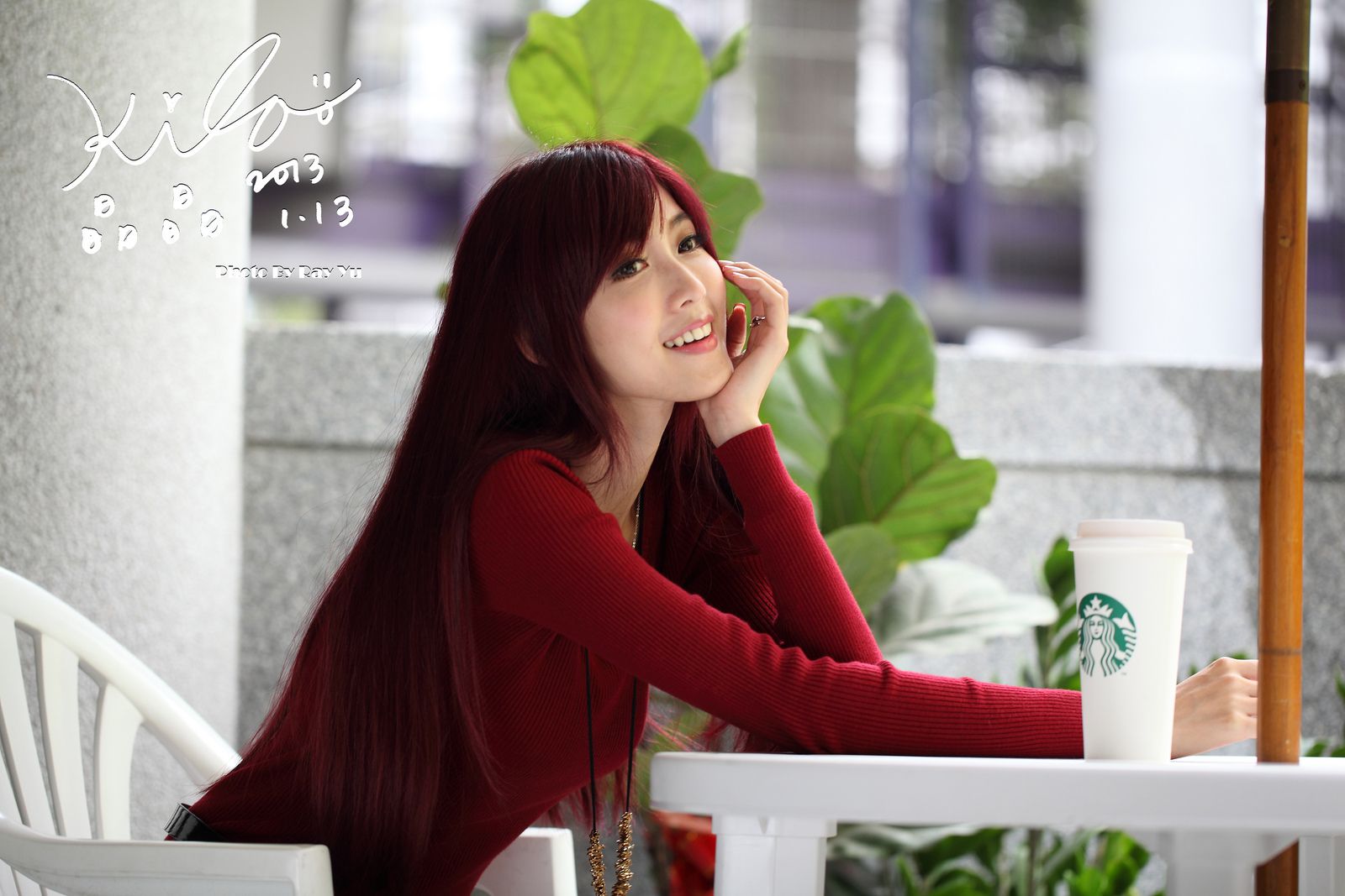 金允乔/Kila晶晶《黑丝套裙街拍》-图32