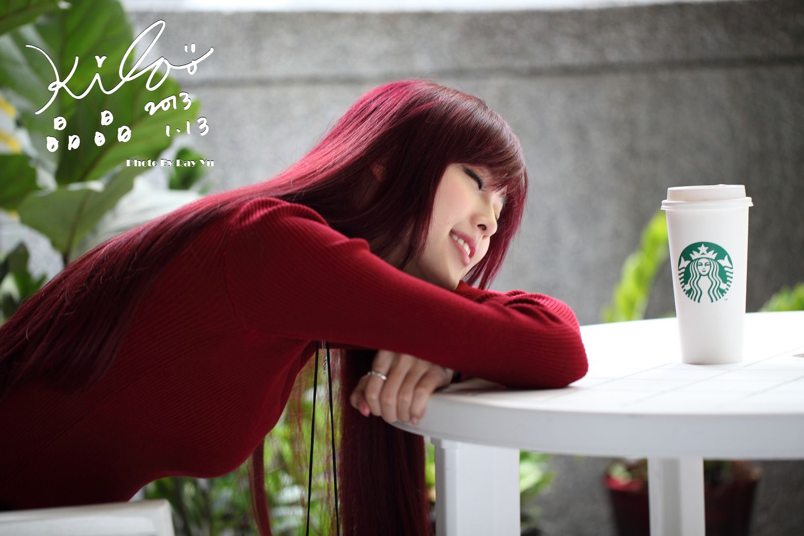 金允乔/Kila晶晶《黑丝套裙街拍》-图33