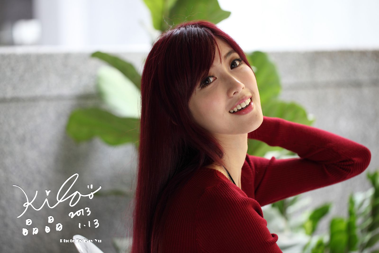 金允乔/Kila晶晶《黑丝套裙街拍》-图34