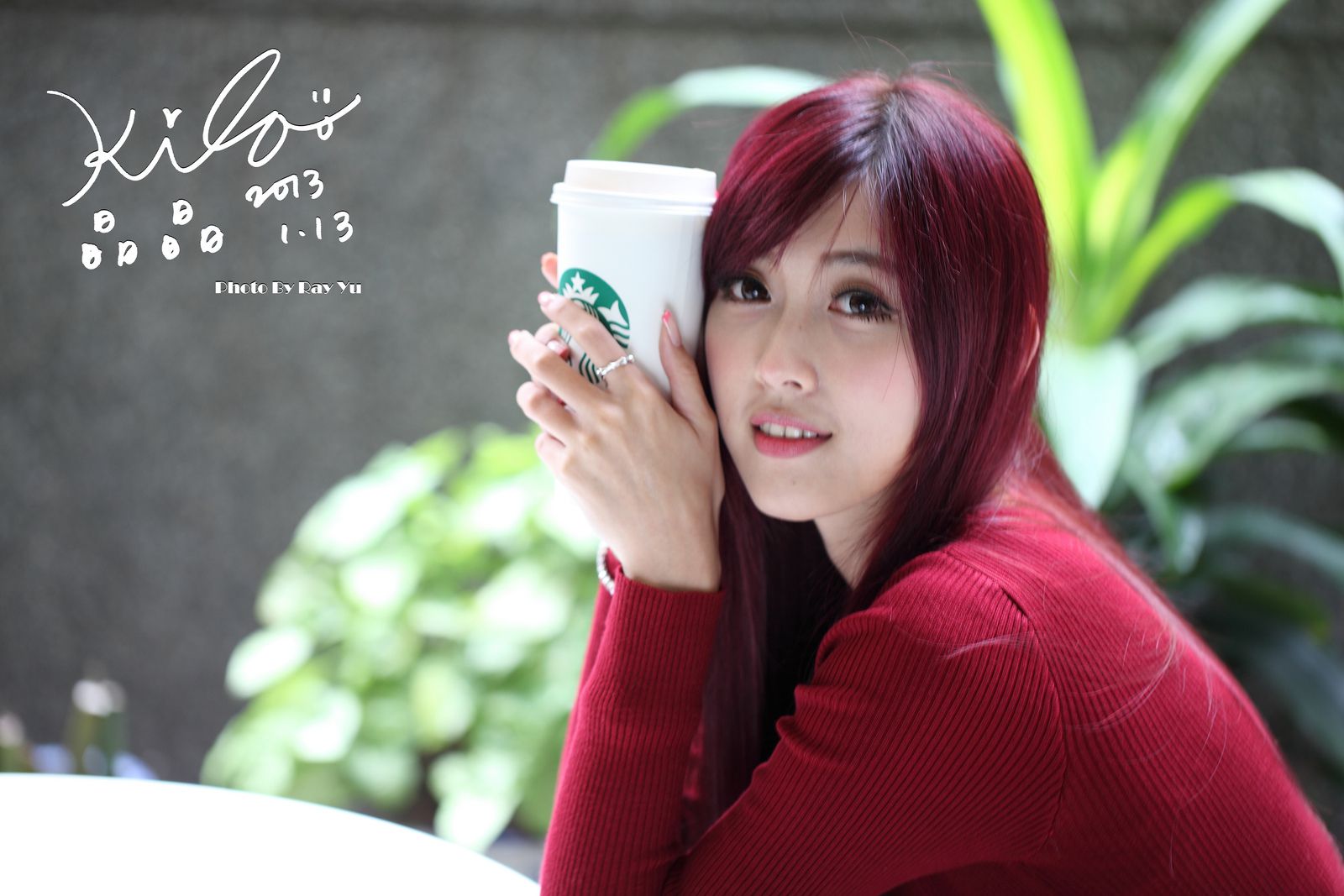 金允乔/Kila晶晶《黑丝套裙街拍》-图37