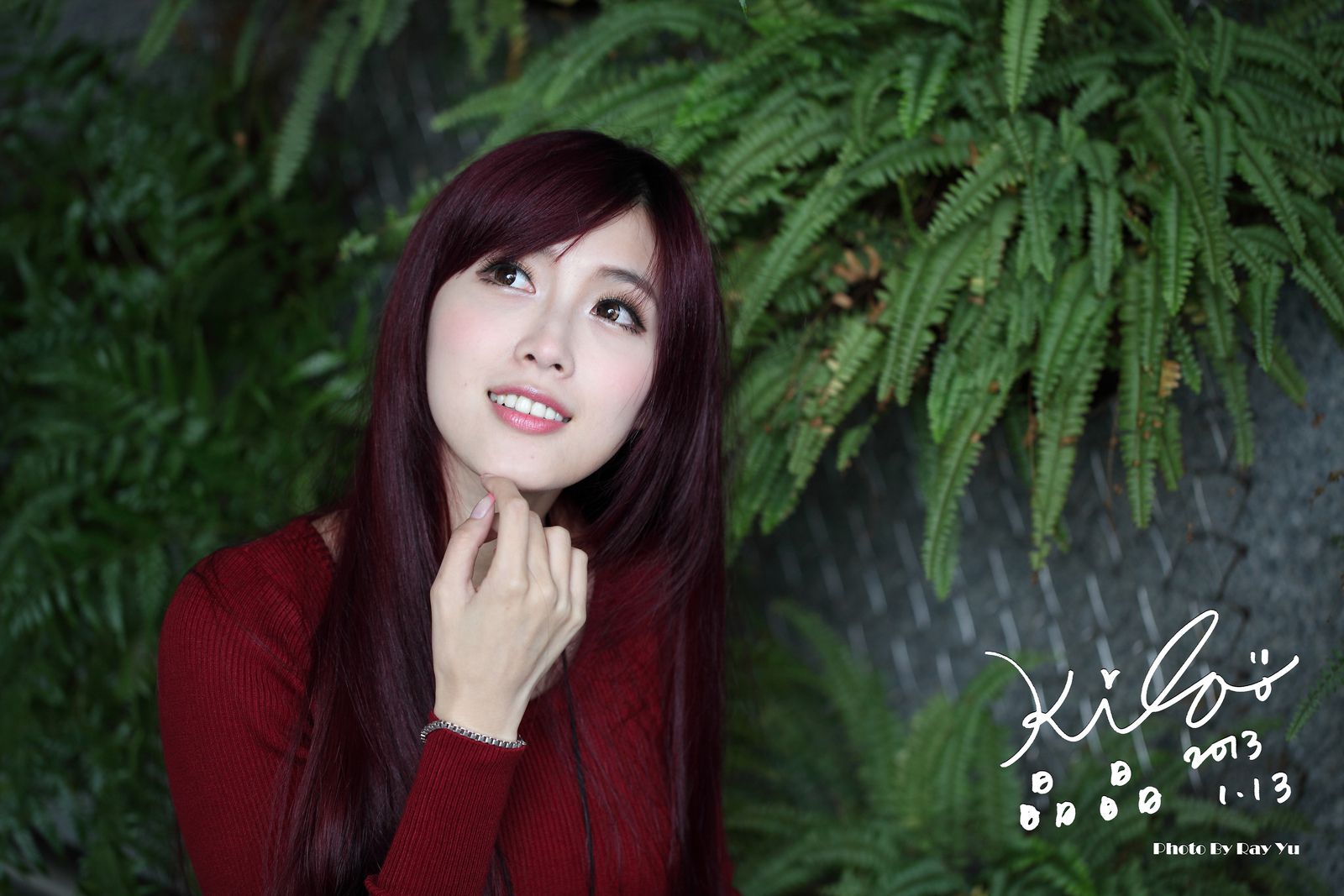 金允乔/Kila晶晶《黑丝套裙街拍》-图41