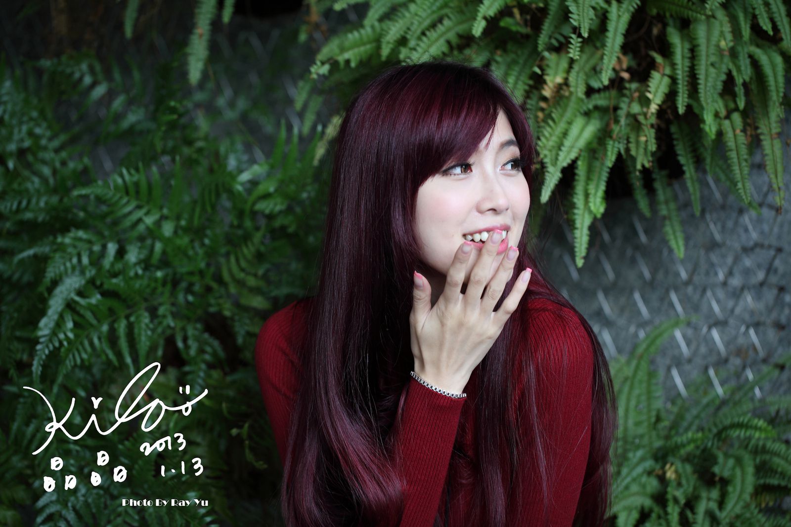 金允乔/Kila晶晶《黑丝套裙街拍》-图42