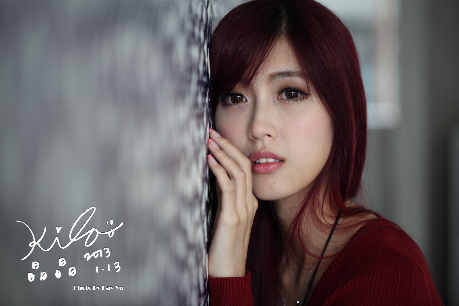 金允乔/Kila晶晶《黑丝套裙街拍》-图4