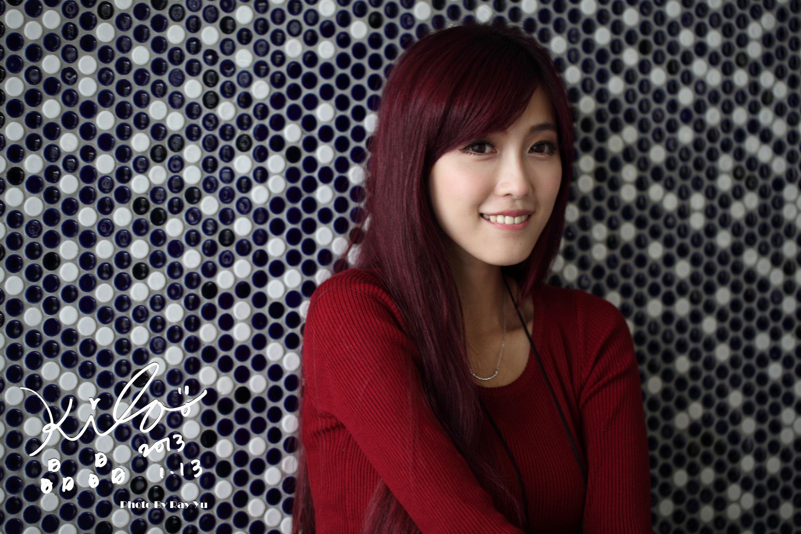 金允乔/Kila晶晶《黑丝套裙街拍》-图59