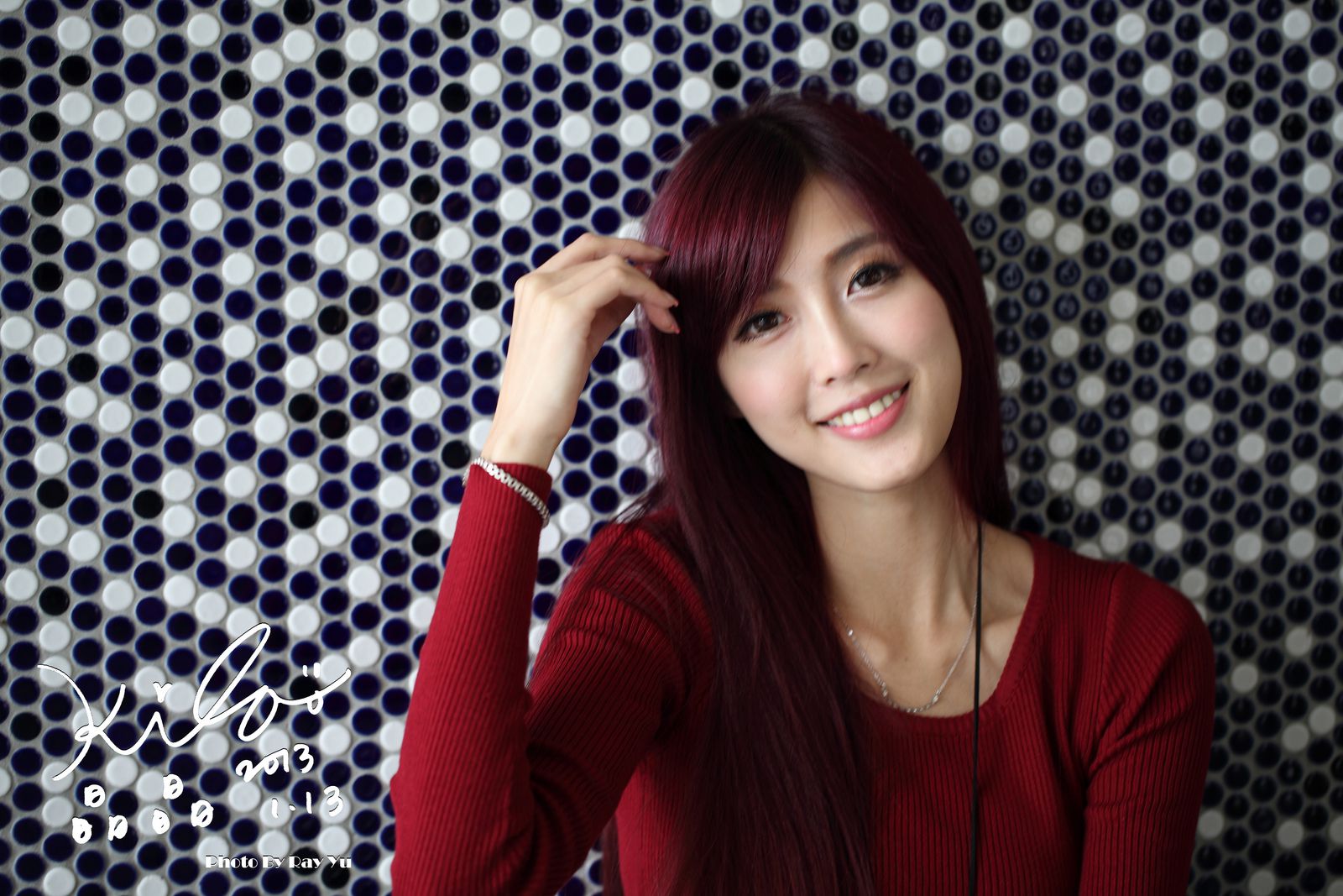 金允乔/Kila晶晶《黑丝套裙街拍》-图60