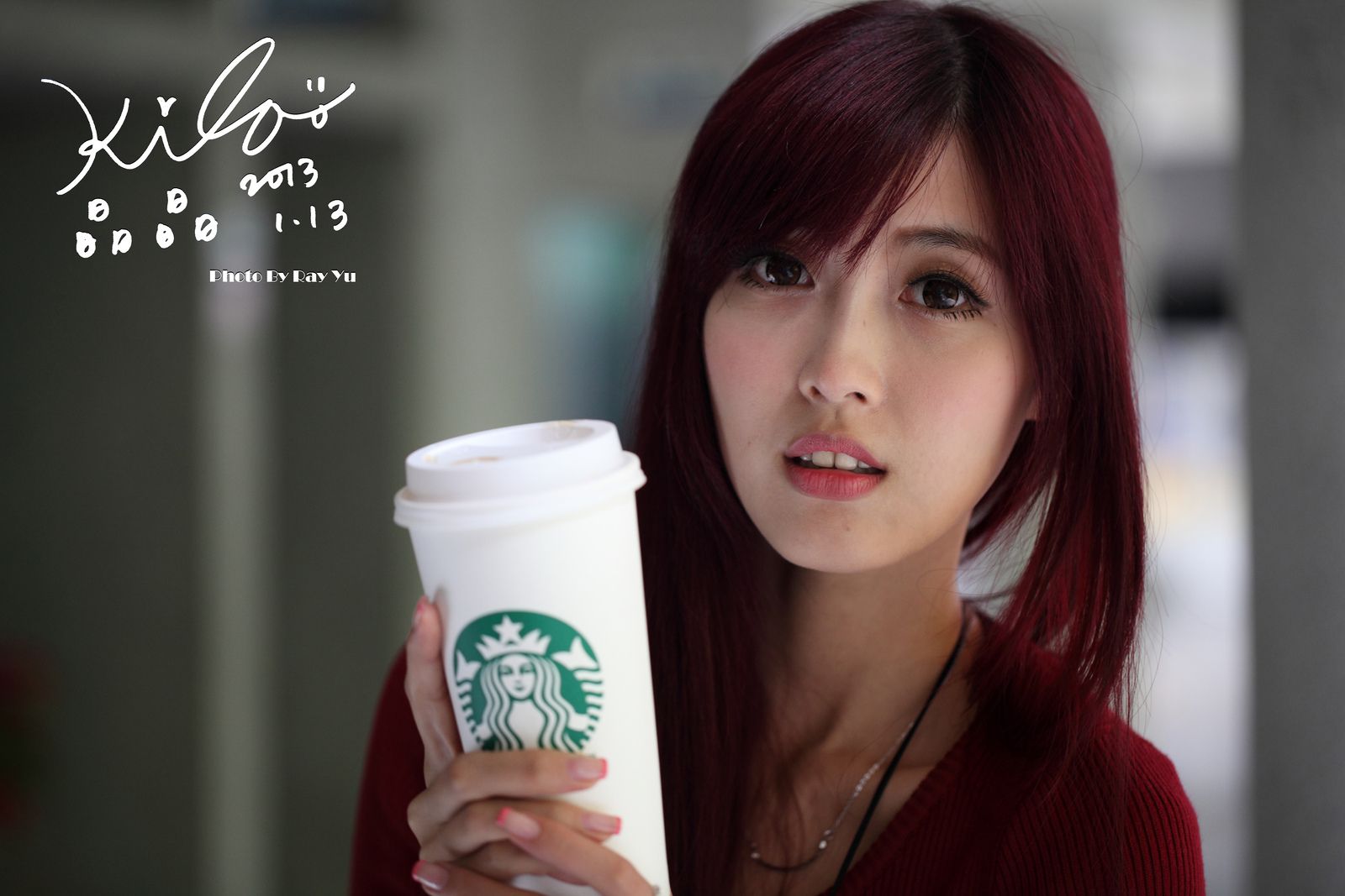 金允乔/Kila晶晶《黑丝套裙街拍》-图64