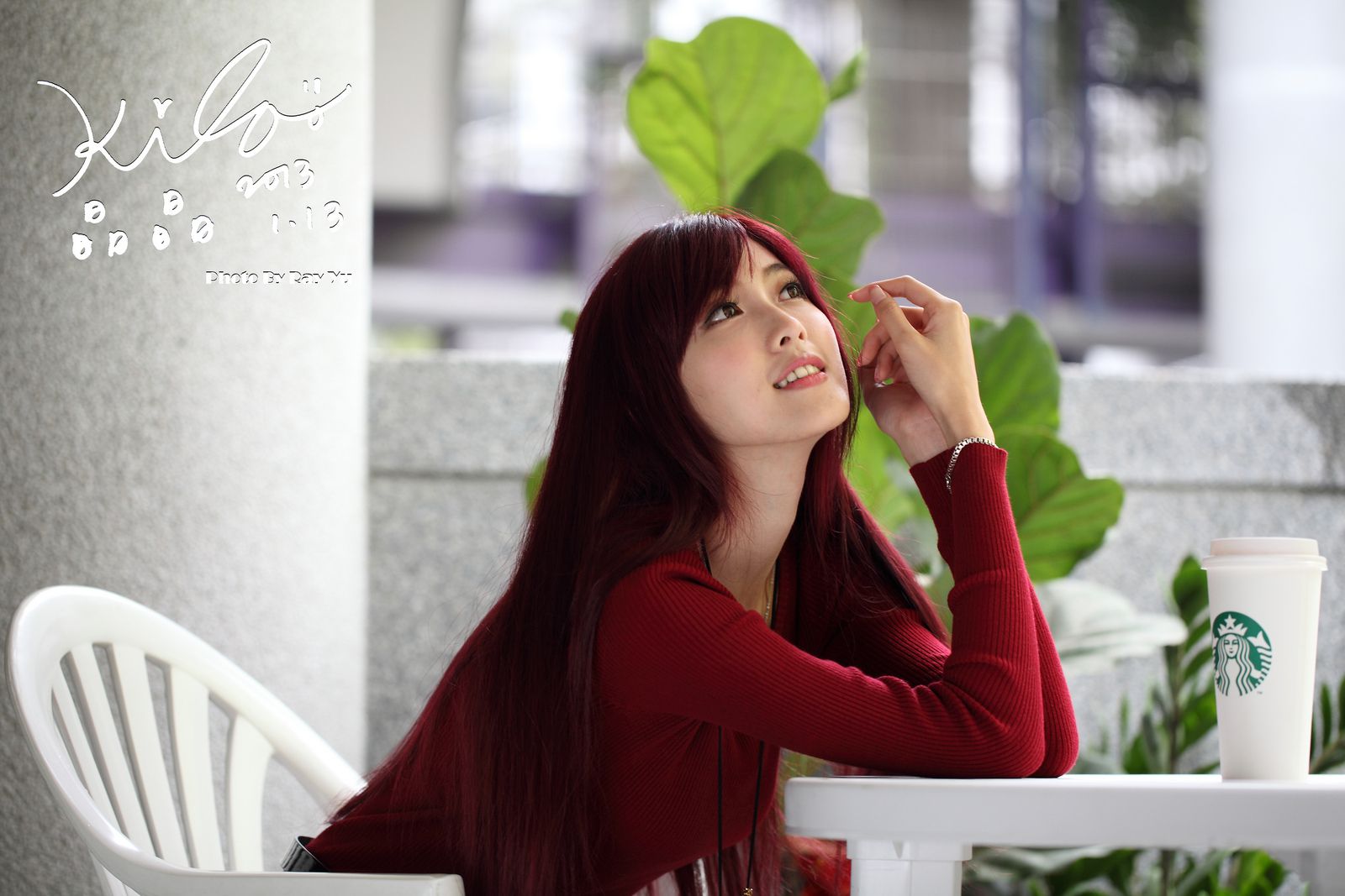 金允乔/Kila晶晶《黑丝套裙街拍》-图76