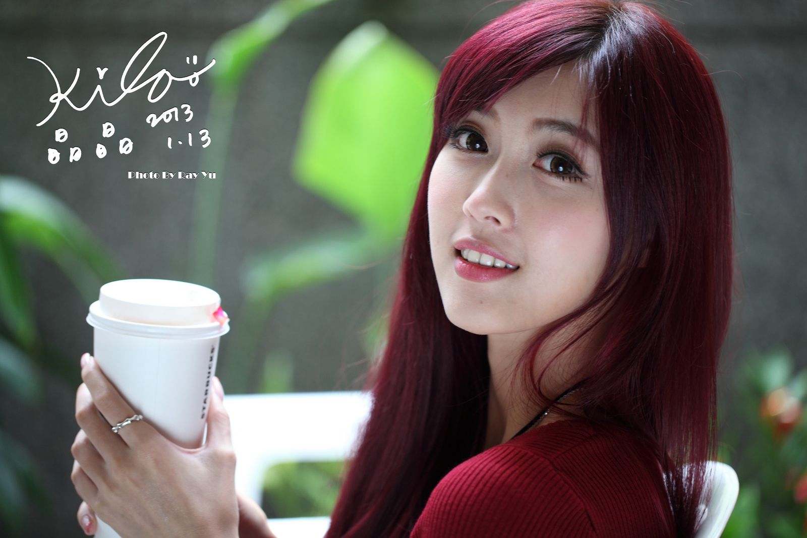 金允乔/Kila晶晶《黑丝套裙街拍》-图79