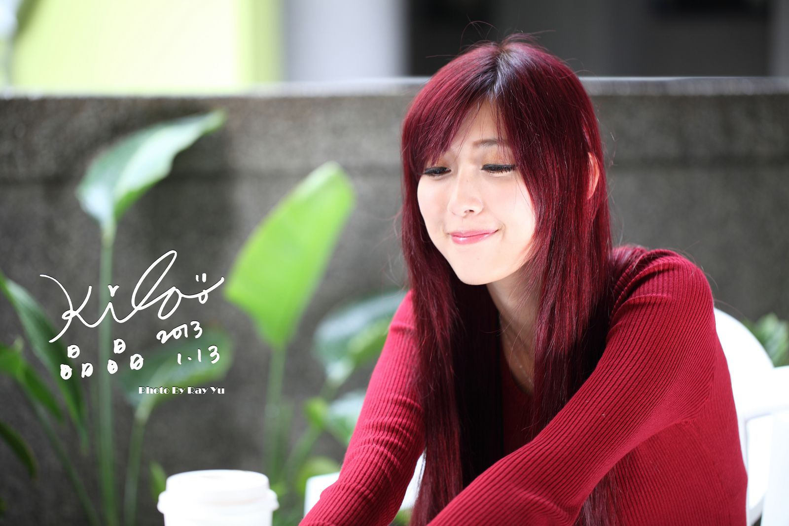 金允乔/Kila晶晶《黑丝套裙街拍》-图83