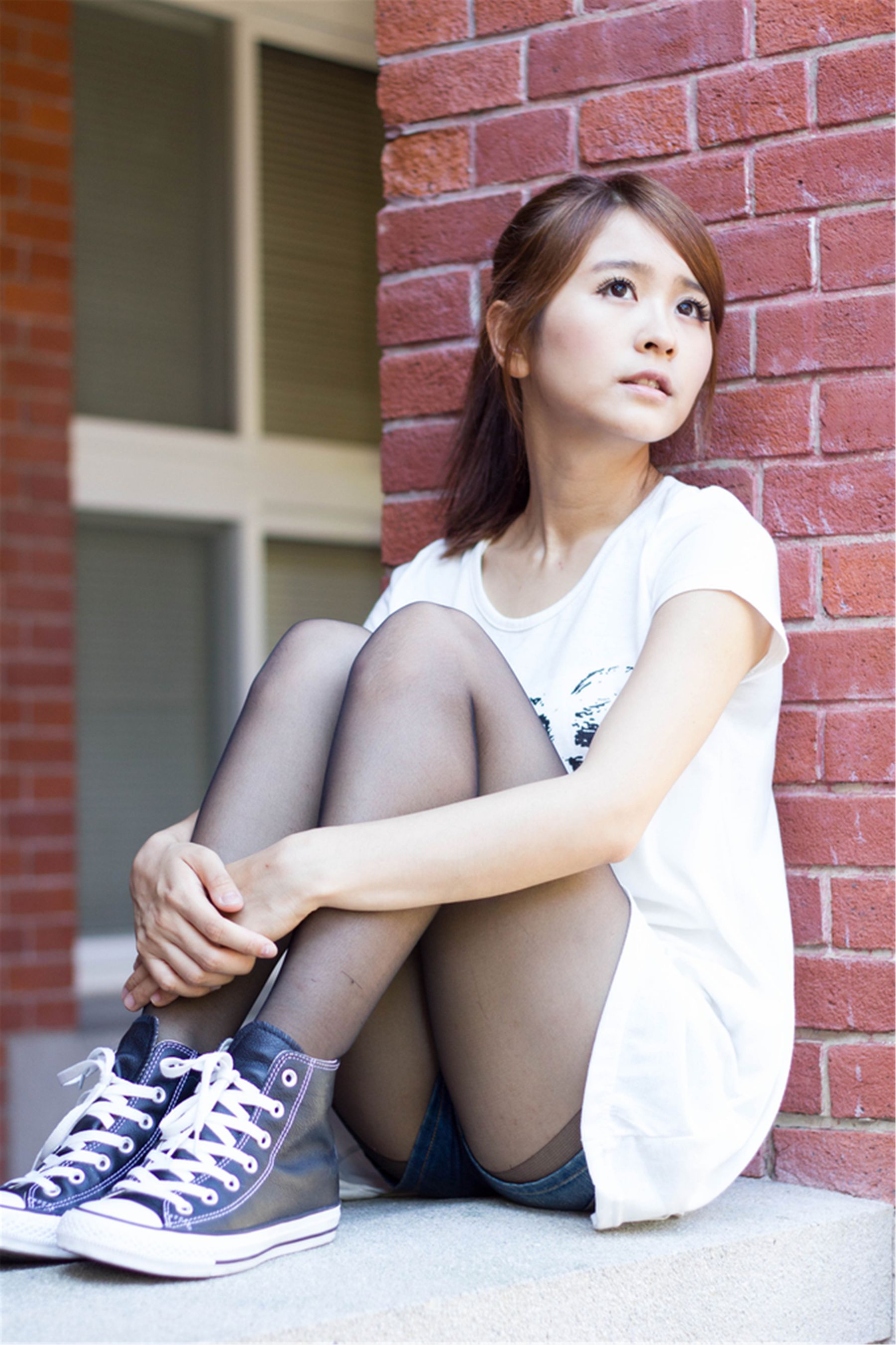 台湾美女模特圈圈/郭燕陵《校园时光》-图15