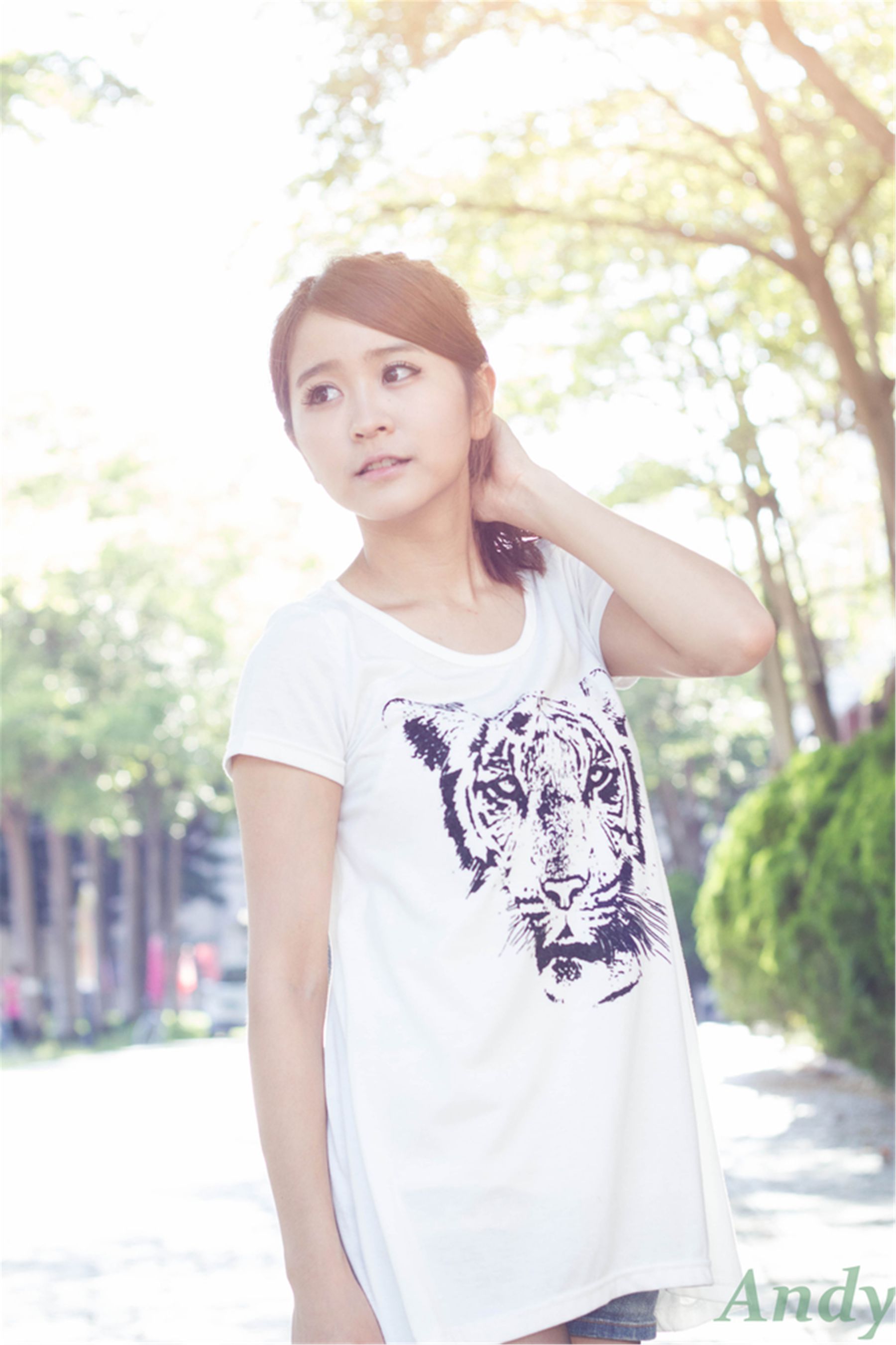 台湾美女模特圈圈/郭燕陵《校园时光》-图18