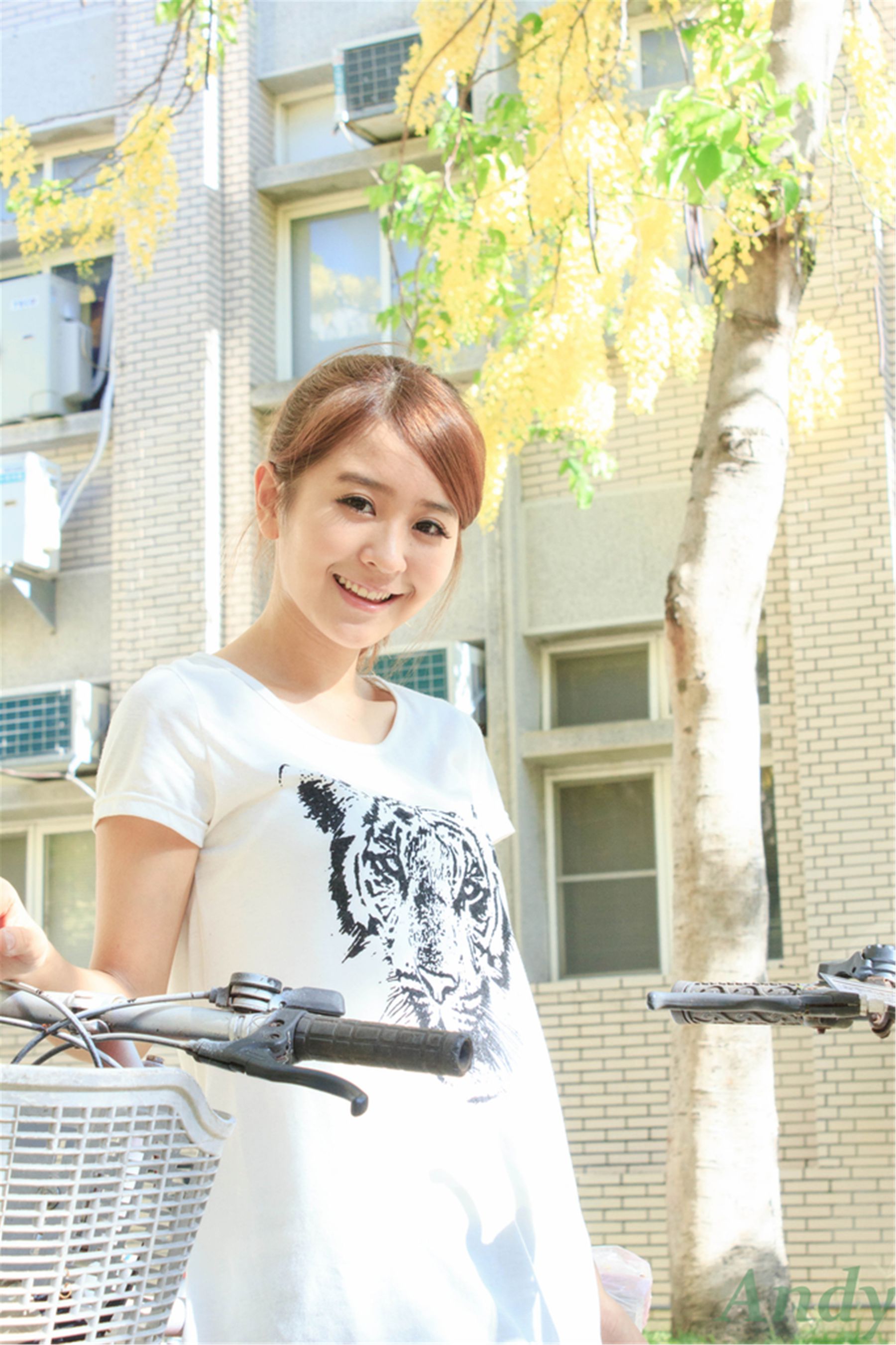 台湾美女模特圈圈/郭燕陵《校园时光》-图22