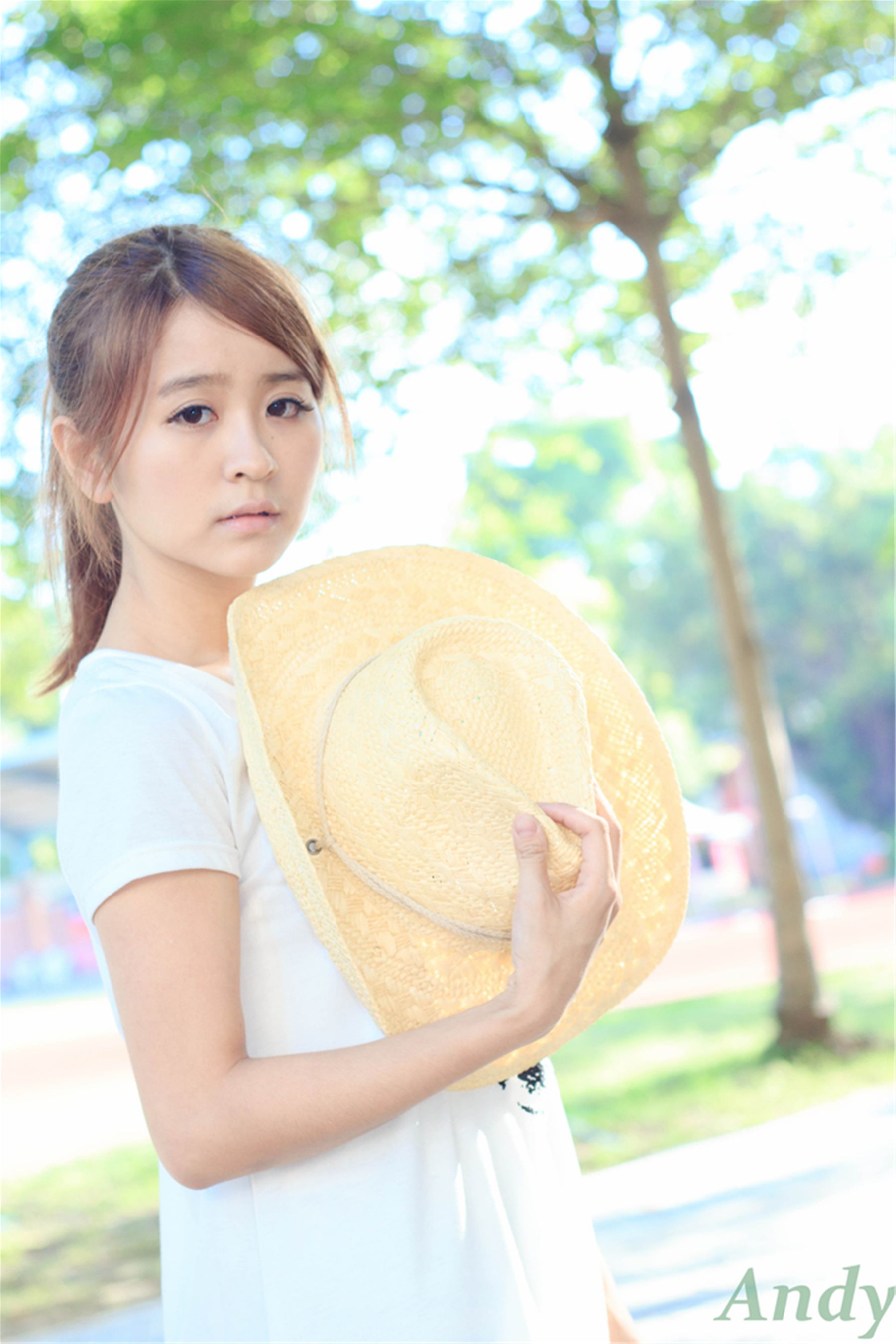 台湾美女模特圈圈/郭燕陵《校园时光》-图23